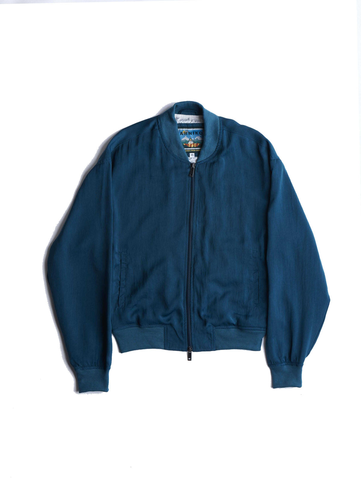 Arniko Binam Jacket Satin Blue