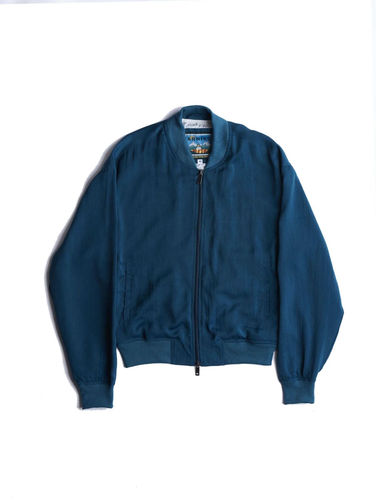 Arniko Binam Jacket Satin Blue
