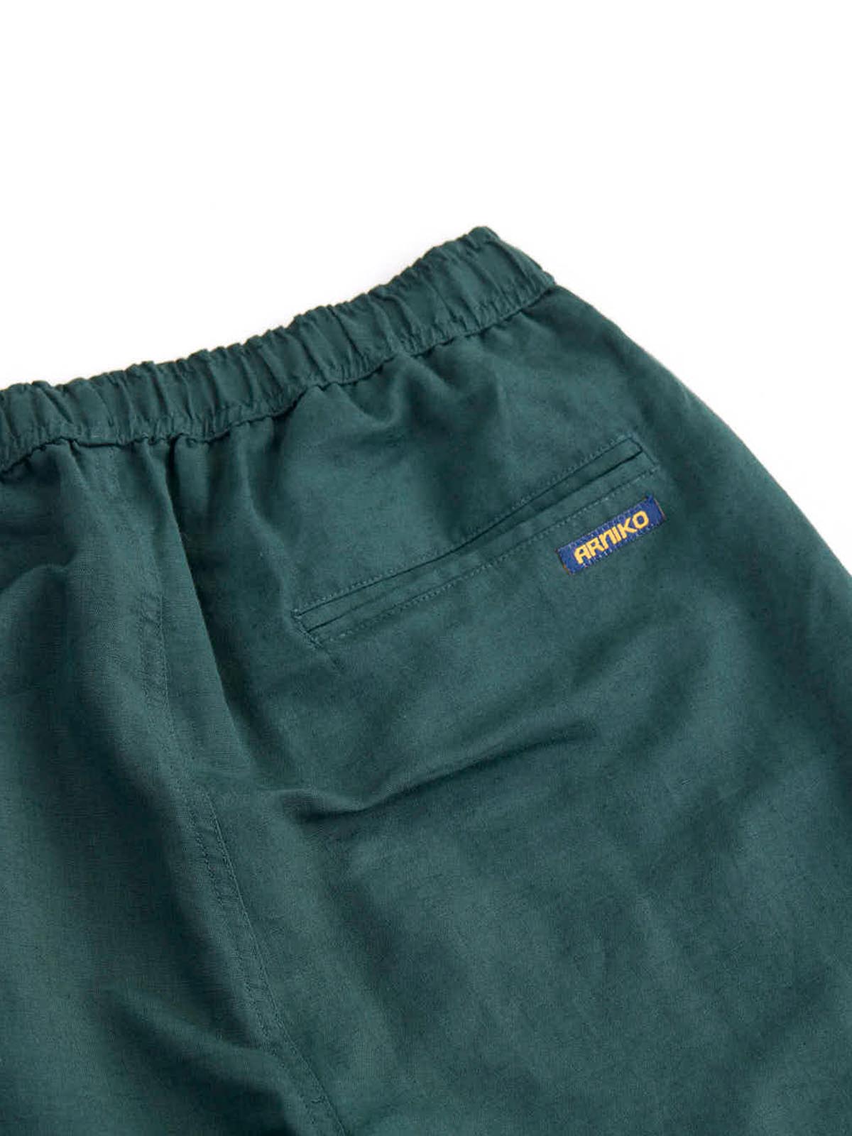 Arniko Pants Nigen Safari Green Linen