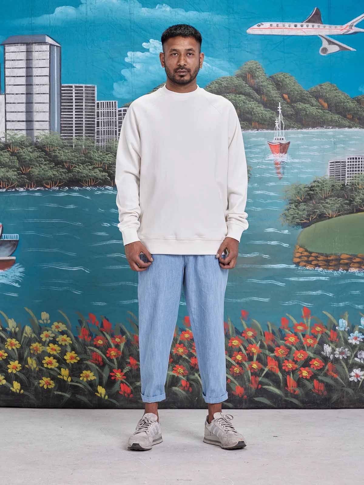 Arniko Pants Nigen Light Blue Denim