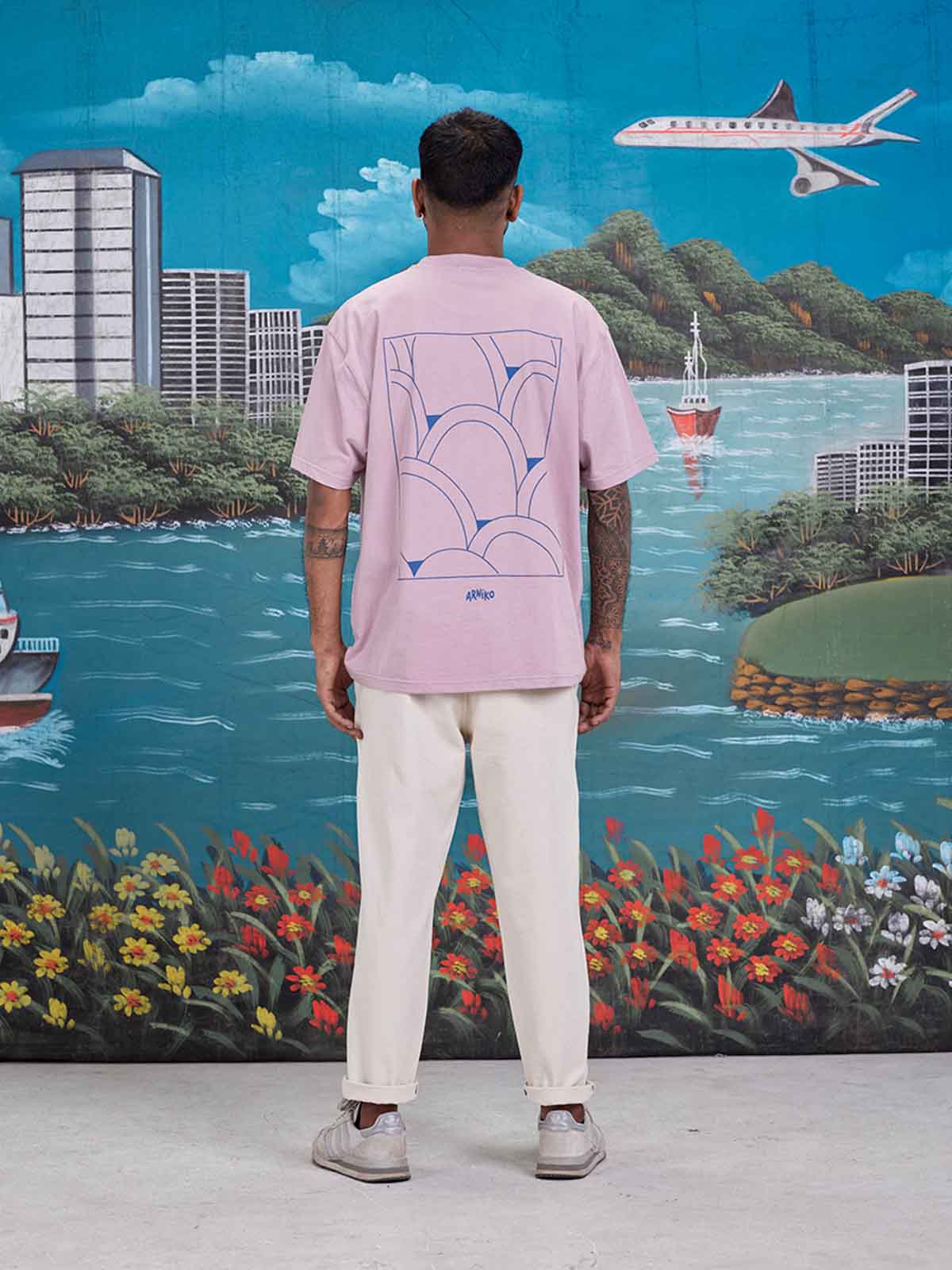 Arniko Pants Nigen Off White Denim