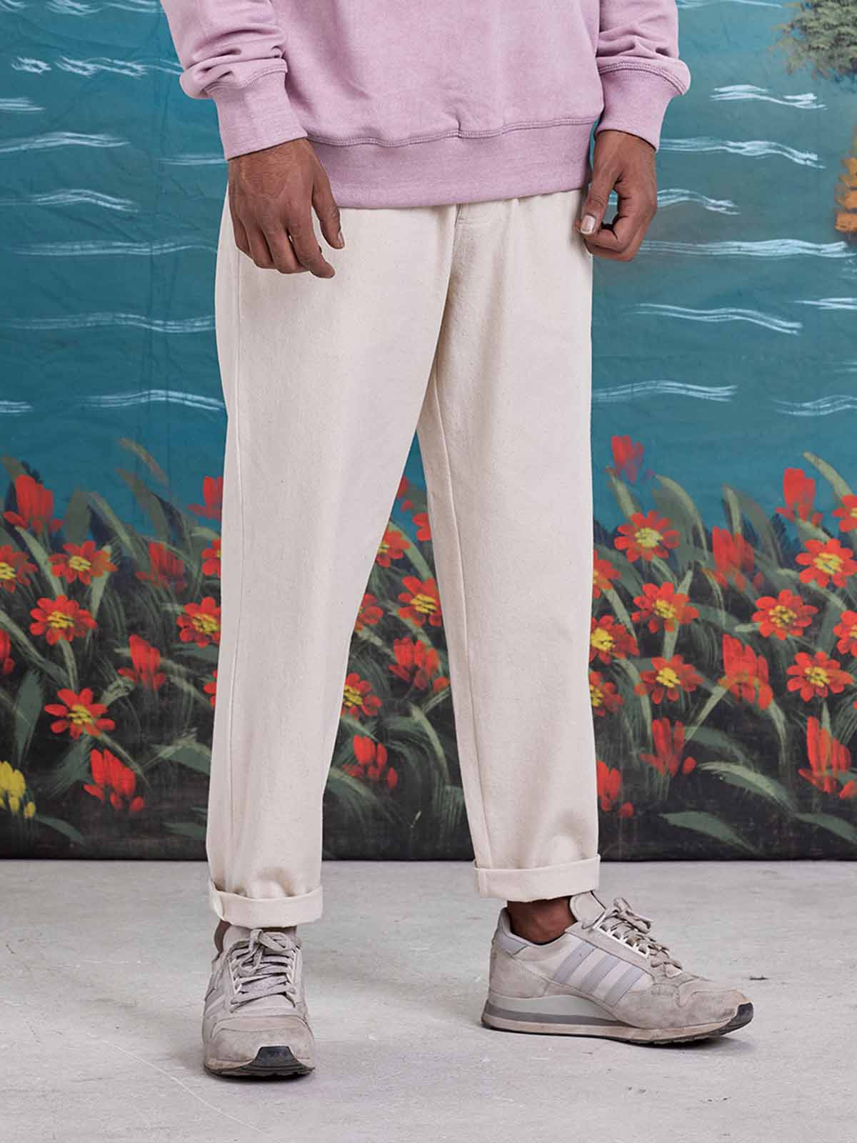 Arniko Pants Nigen Off White Denim