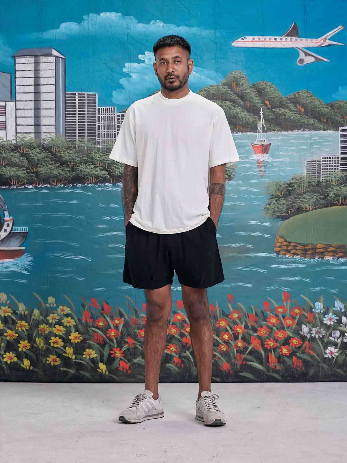 Arniko Rishi Shorts Black Banana