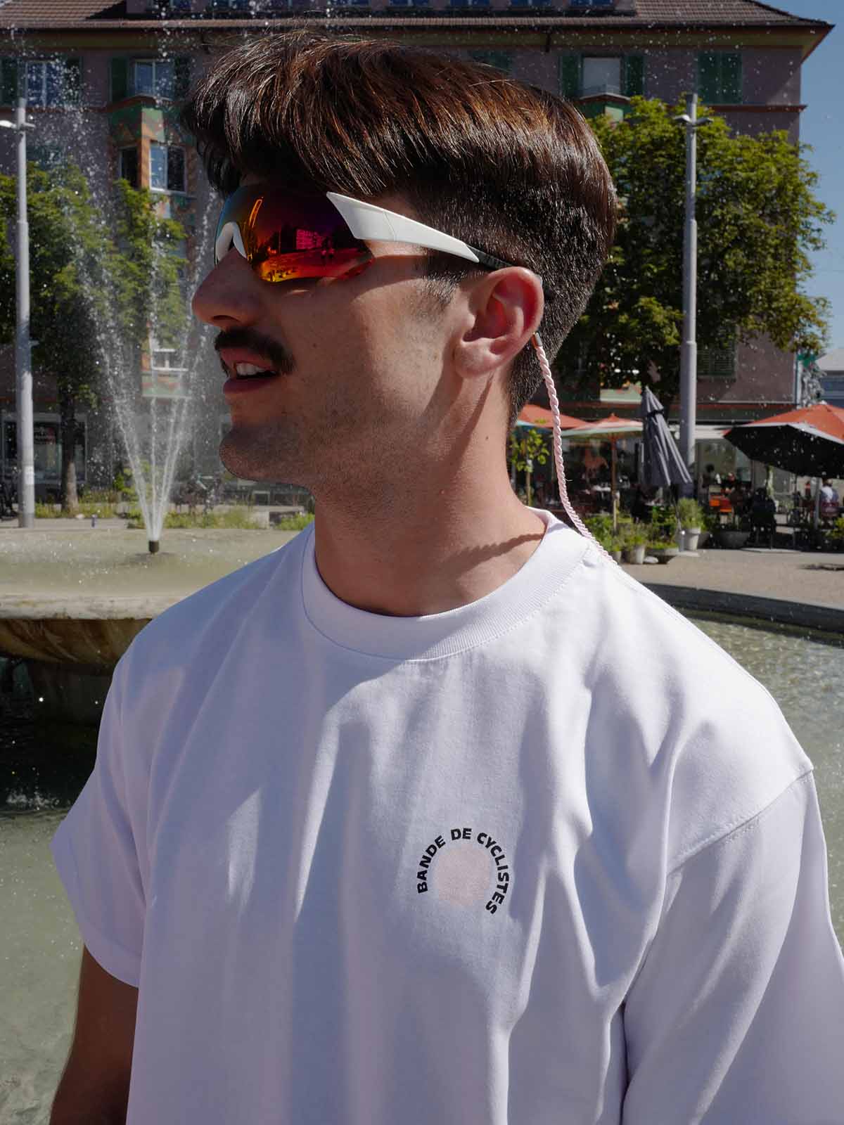 Bande De Cyclistes T-Shirt Berlin White