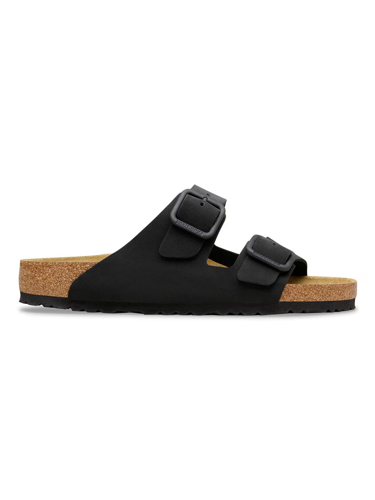 Birkenstock Arizona Wire Buckle Nubuk Black Regular Fit