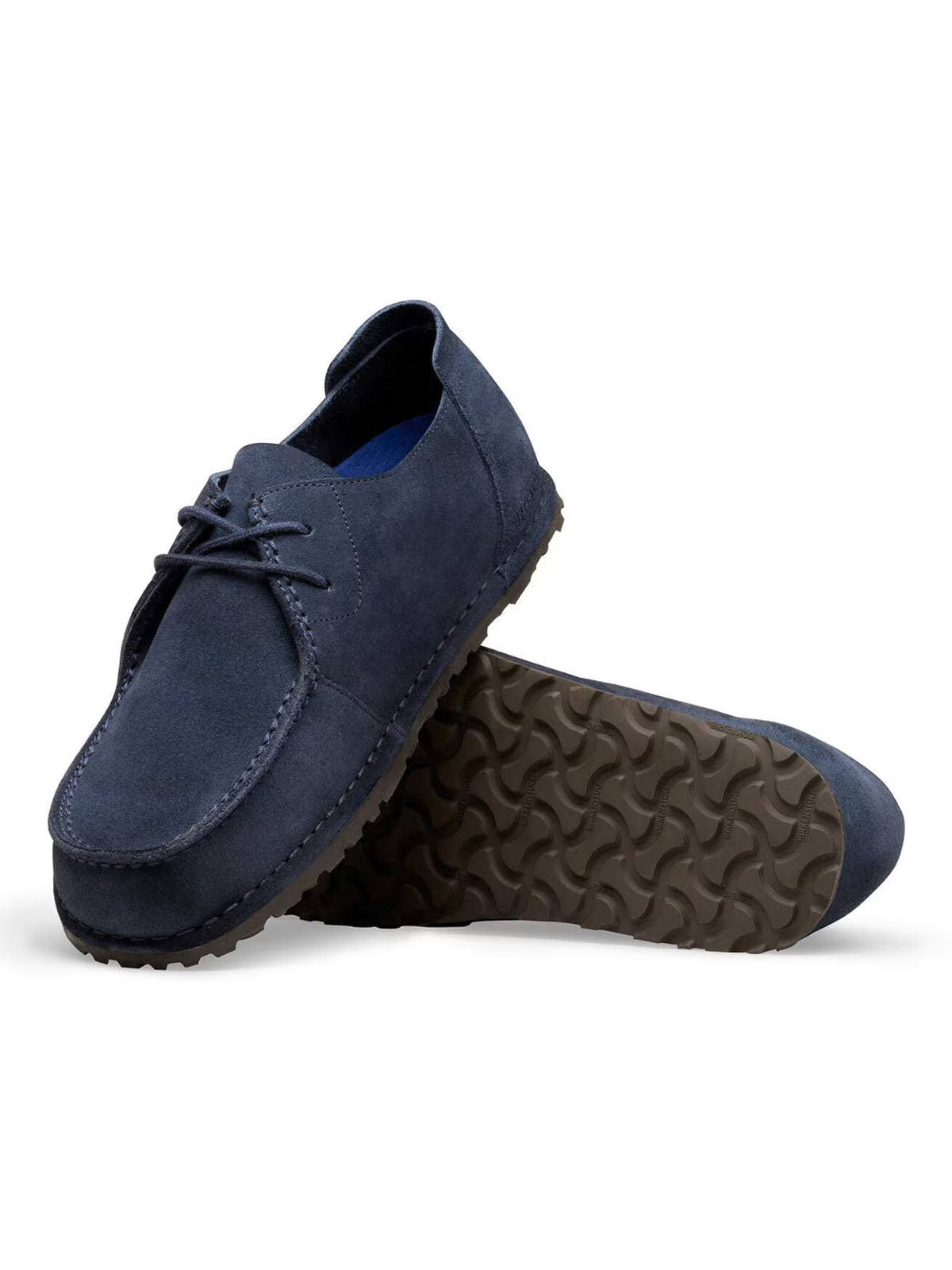 Birkenstock Utti Lace Suede Leather New Navy Regular Fit