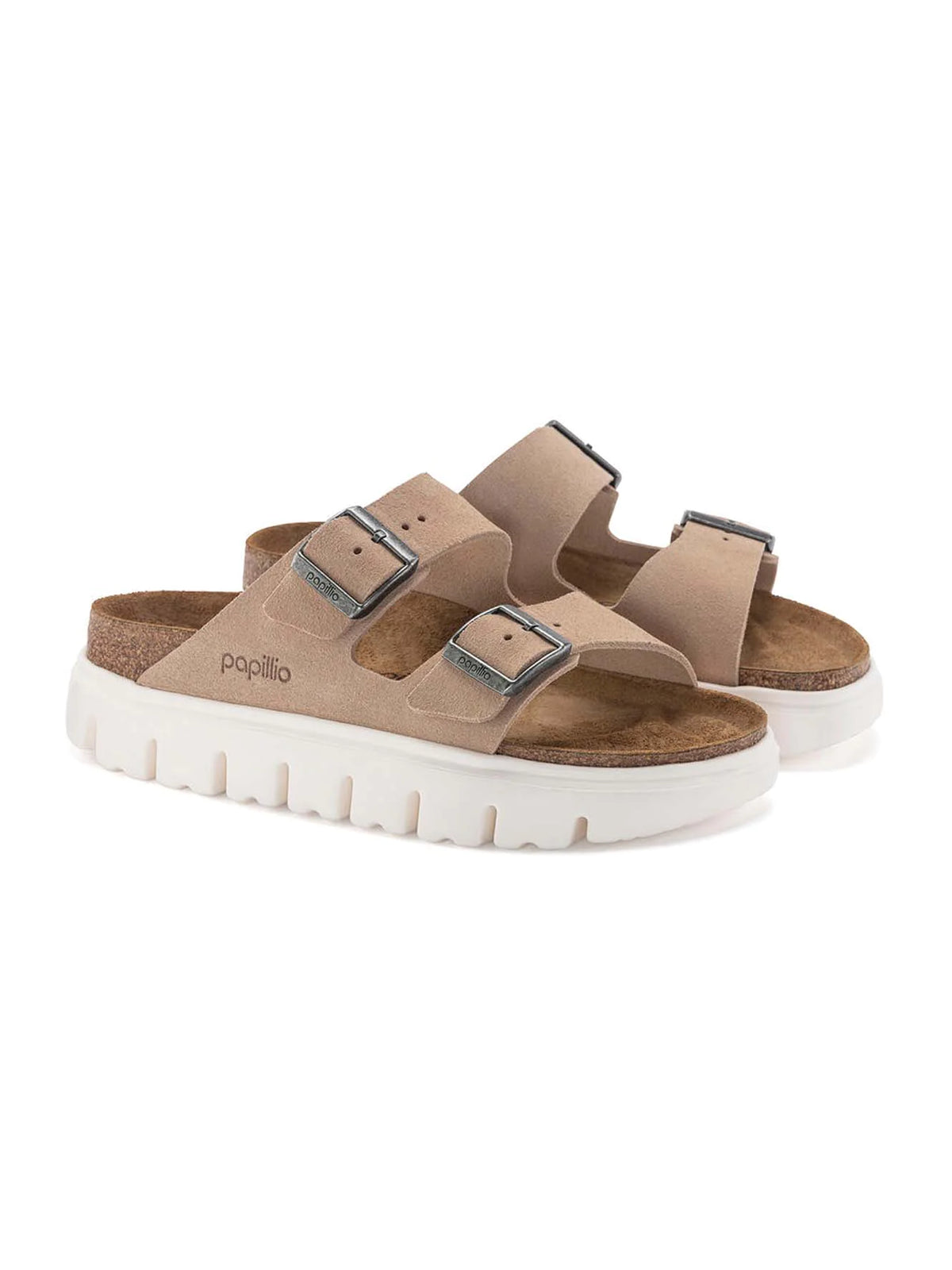 Birkenstock Arizona Chunky Leve Warm Sand Narrow Fit
