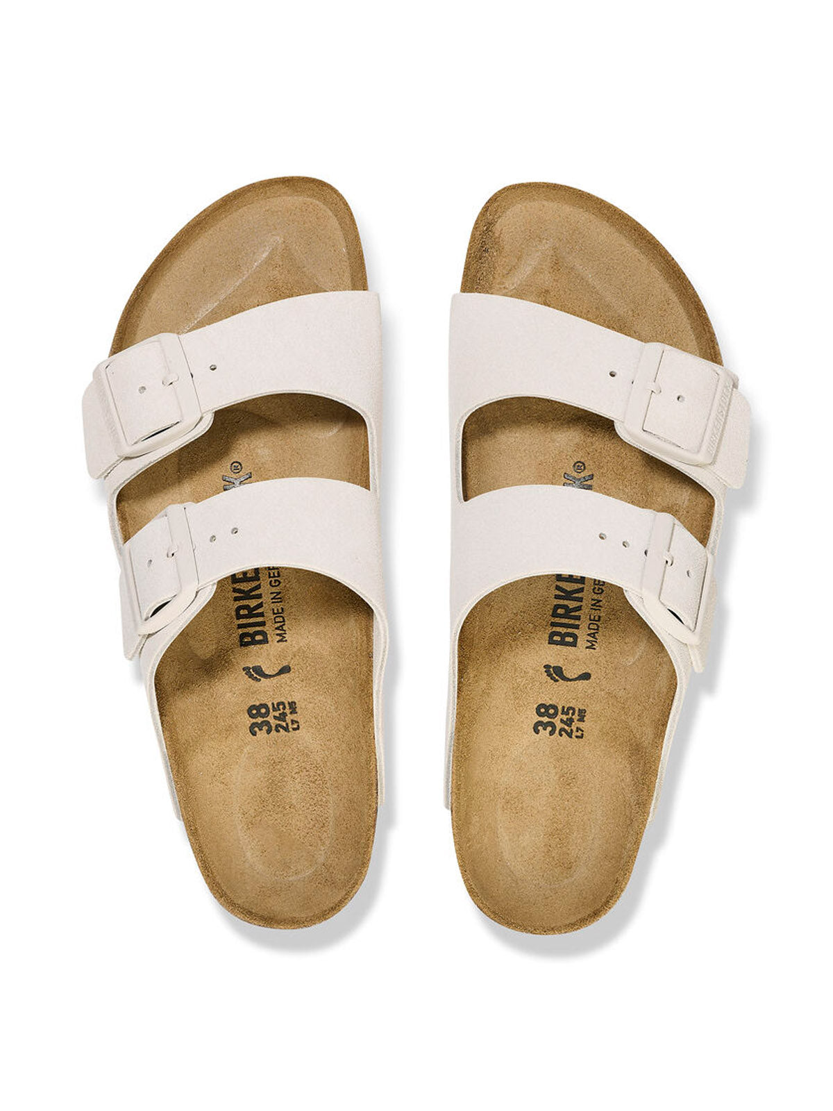 Birkenstock Arizona Leve Antique White Narrow Fit