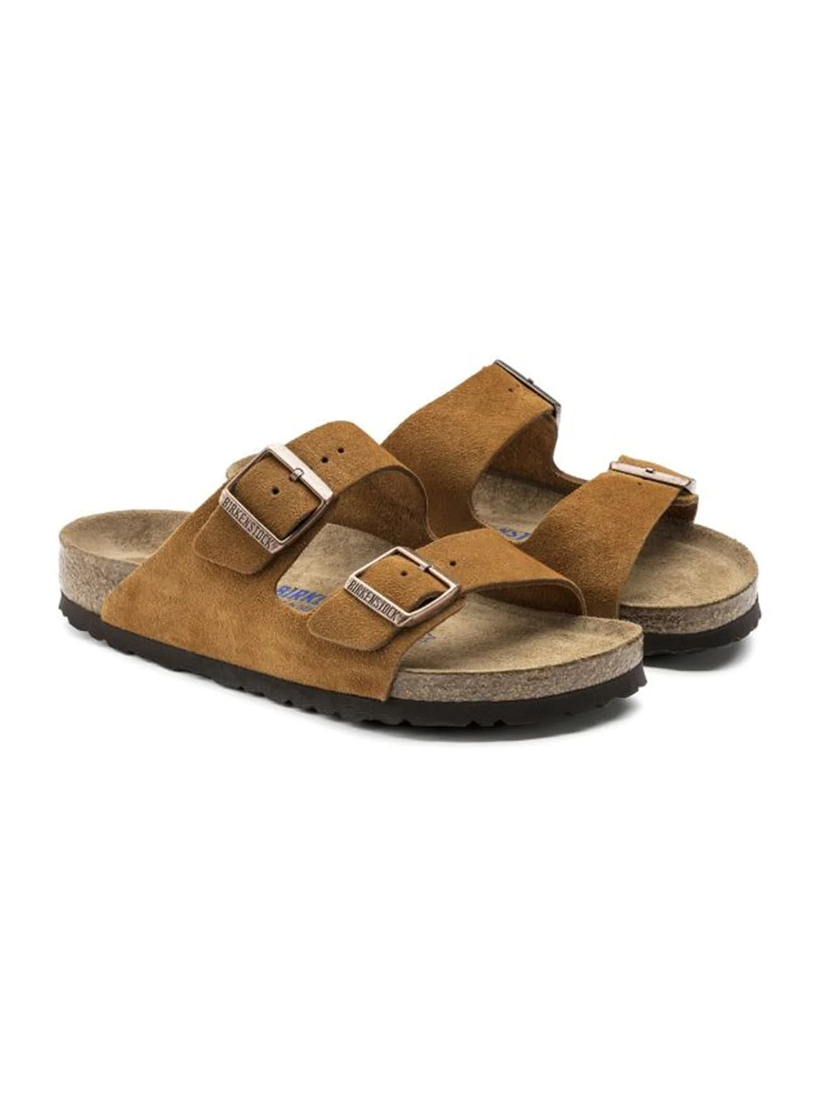 Birkenstock Arizona Suede Leather Mink Narrow Fit