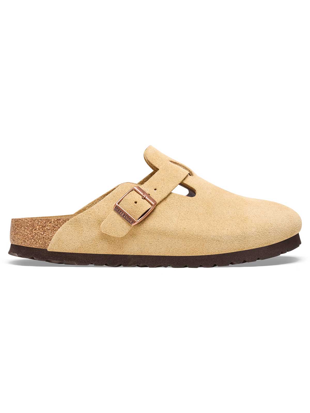 Birkenstock Boston Leve VL Latte Cream Narrow Fit