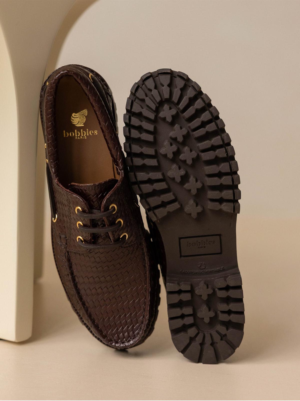Bobbies Betlem Boat Shoes Irish Coffee / Leather