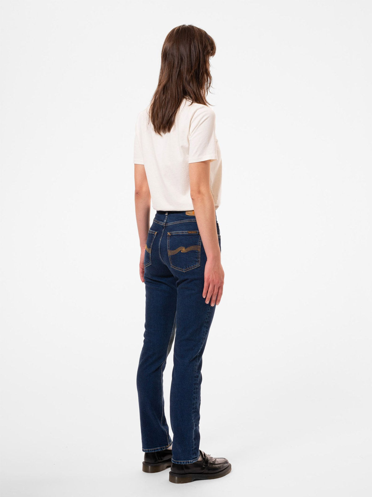 Nudie Jeans Co W's Mellow Mae Indigo Rain L28