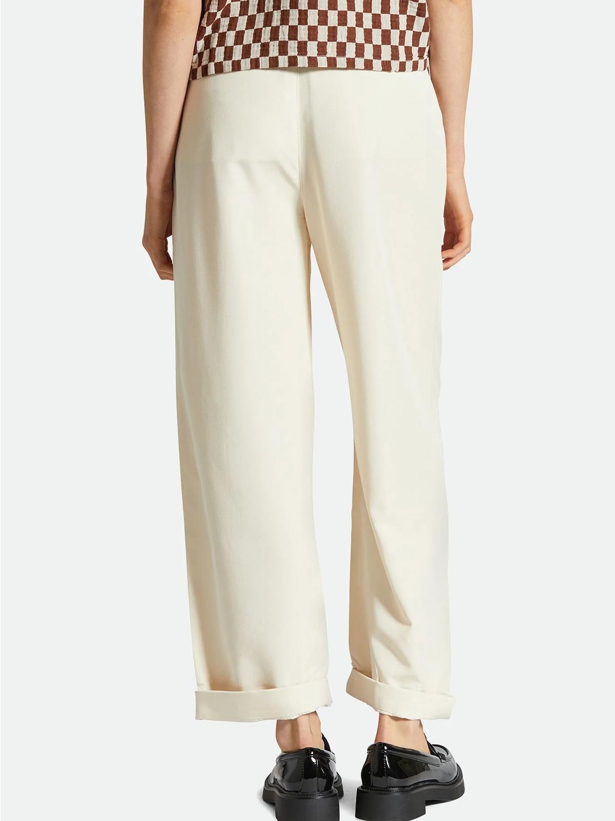 Brixton Woman's Victory Trouser White Smoke