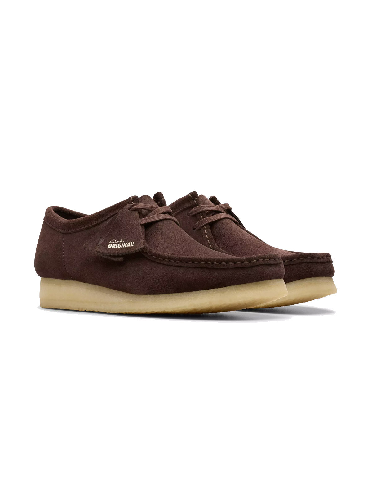 Clarks Wallabee Dark Brown Suede