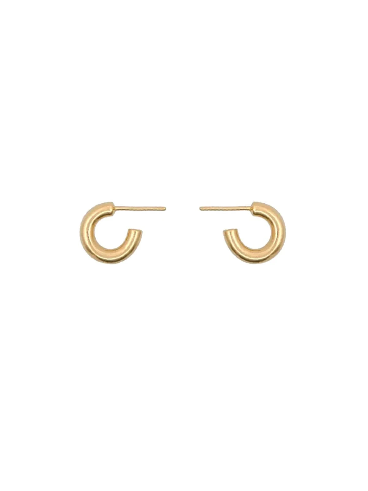 Les Solides Classic Hoops Gold