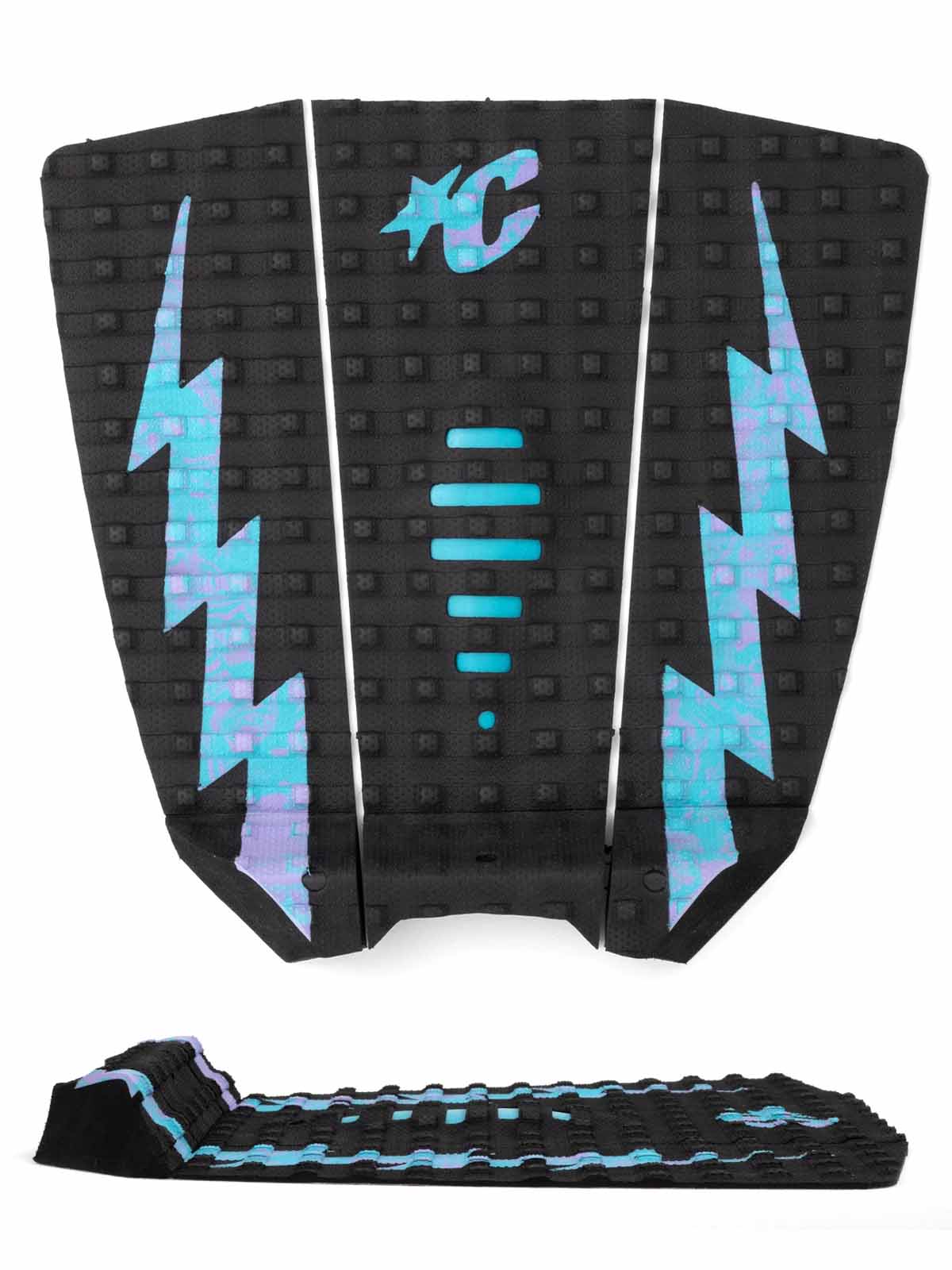 Creatures Of Leisure Pad Mick Eugene Fanning Lite Ecopure Black Fluro Blue Lavender Swirl