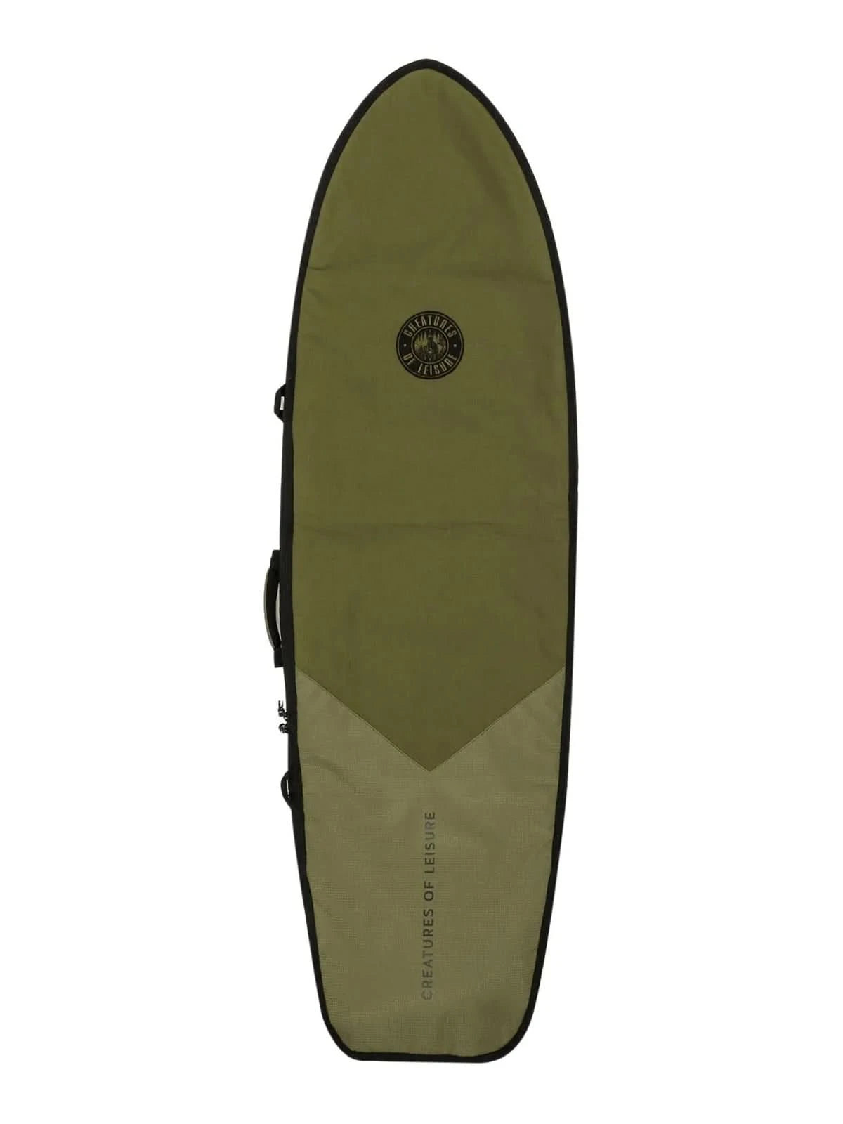 Creatures Of Leisure Hardwear Fish Day Use Boardbag Military Black 5'6
