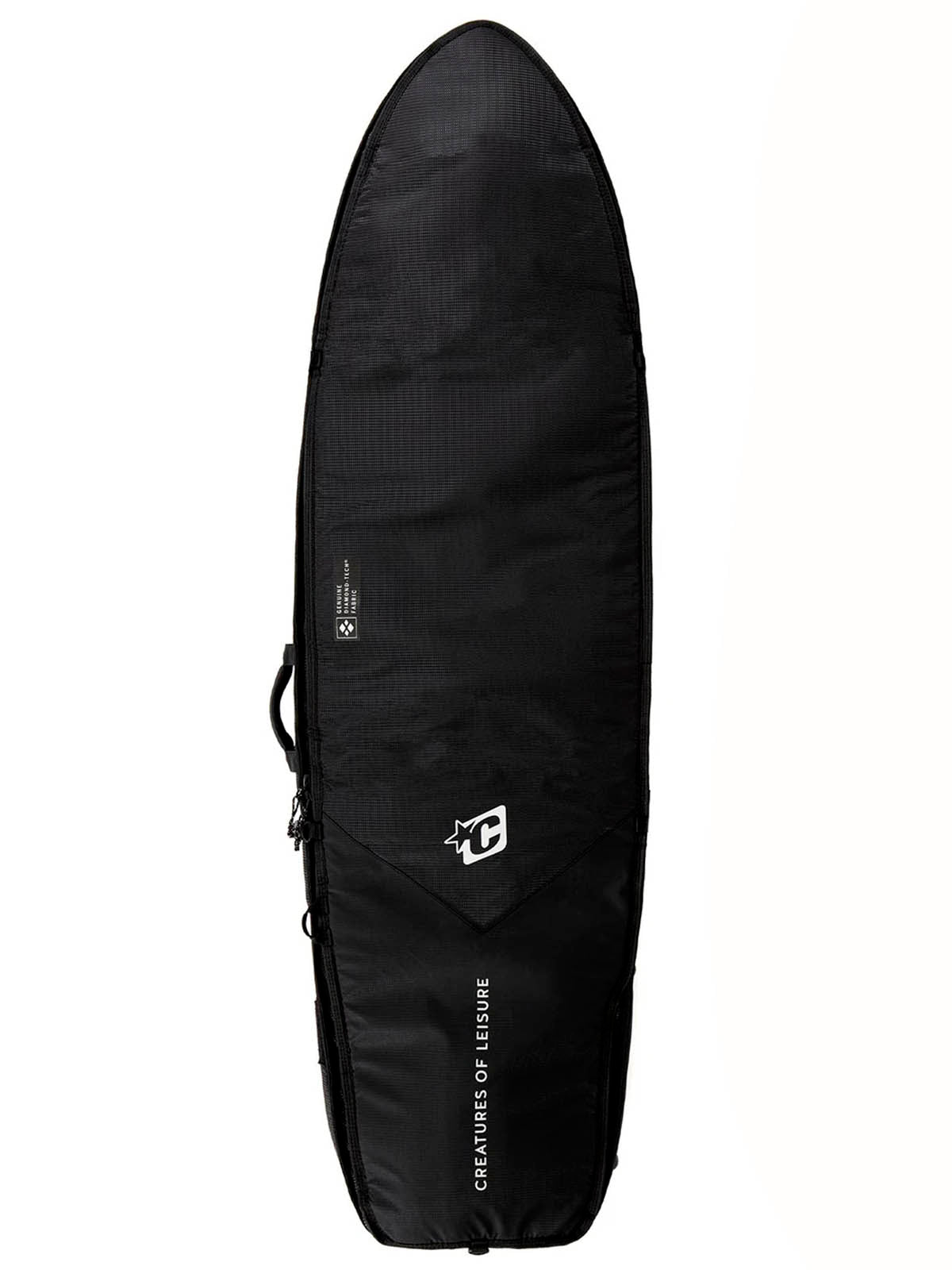 Creatures Of Leisure Fish Double DT2.0 Boardbag Black Silver 6'3