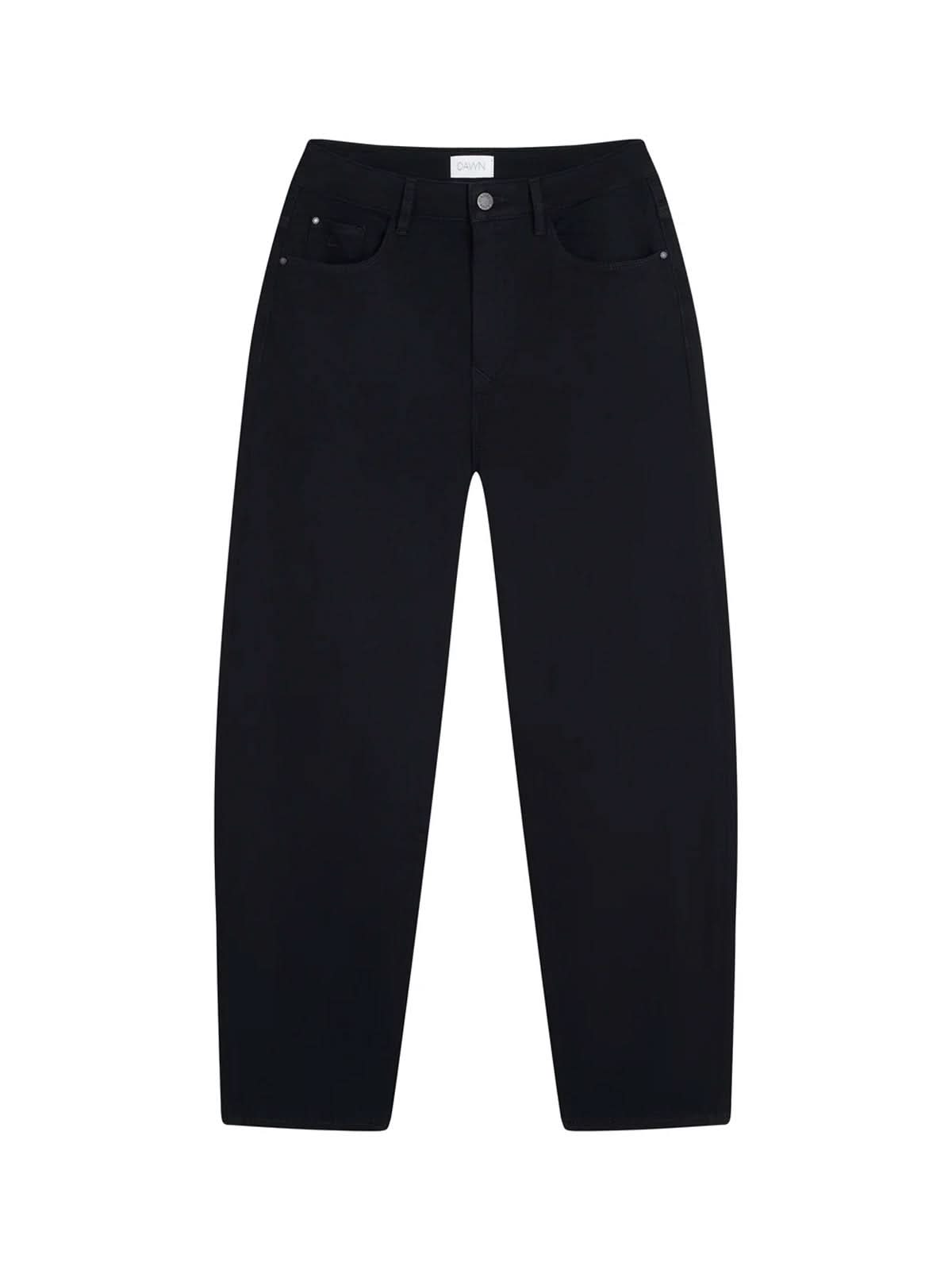 DAWN Stardust O-Shape Soft Denim Jeans Stay Black L28