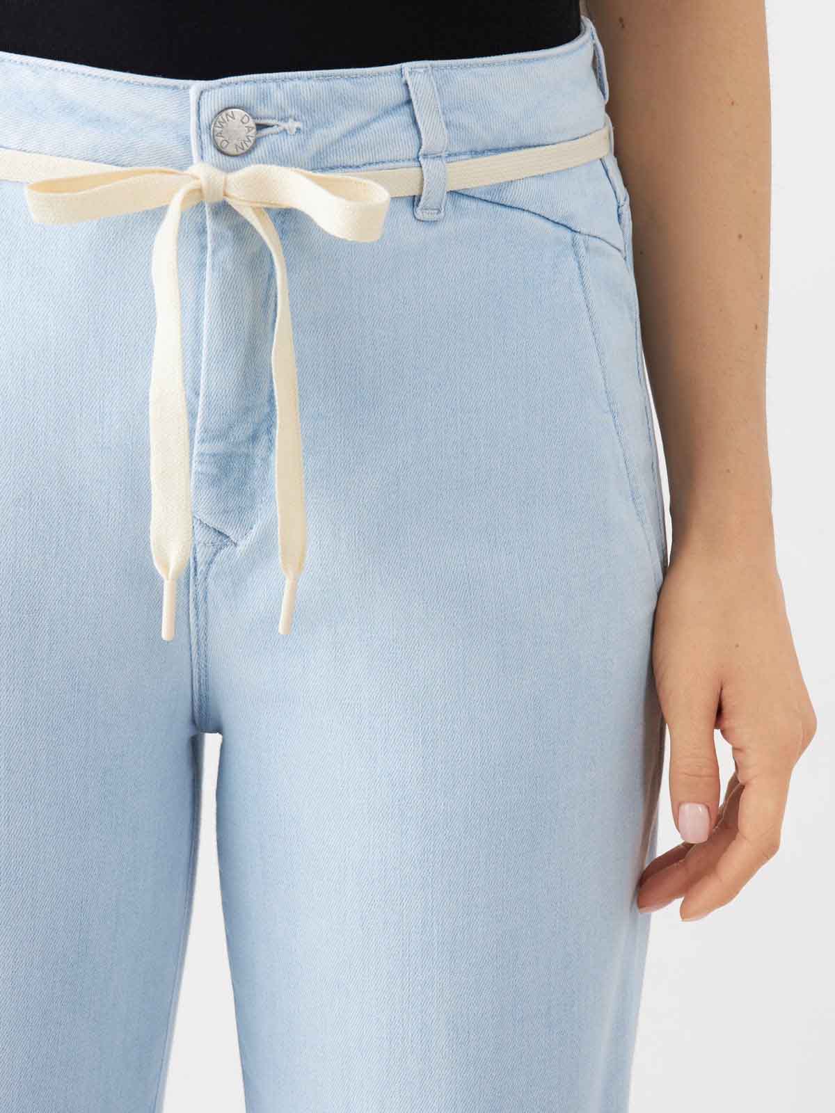 DAWN Dew Flared Soft Denim Bright Blue L28