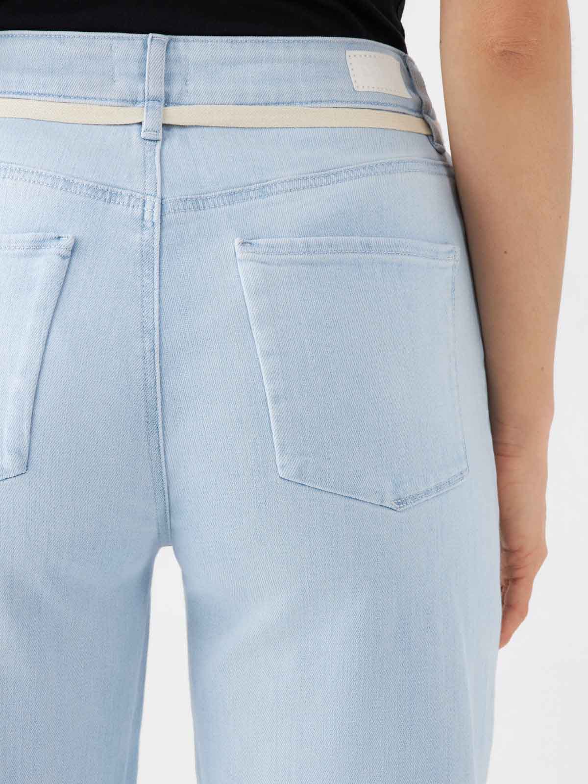 DAWN Dew Flared Soft Denim Bright Blue L28