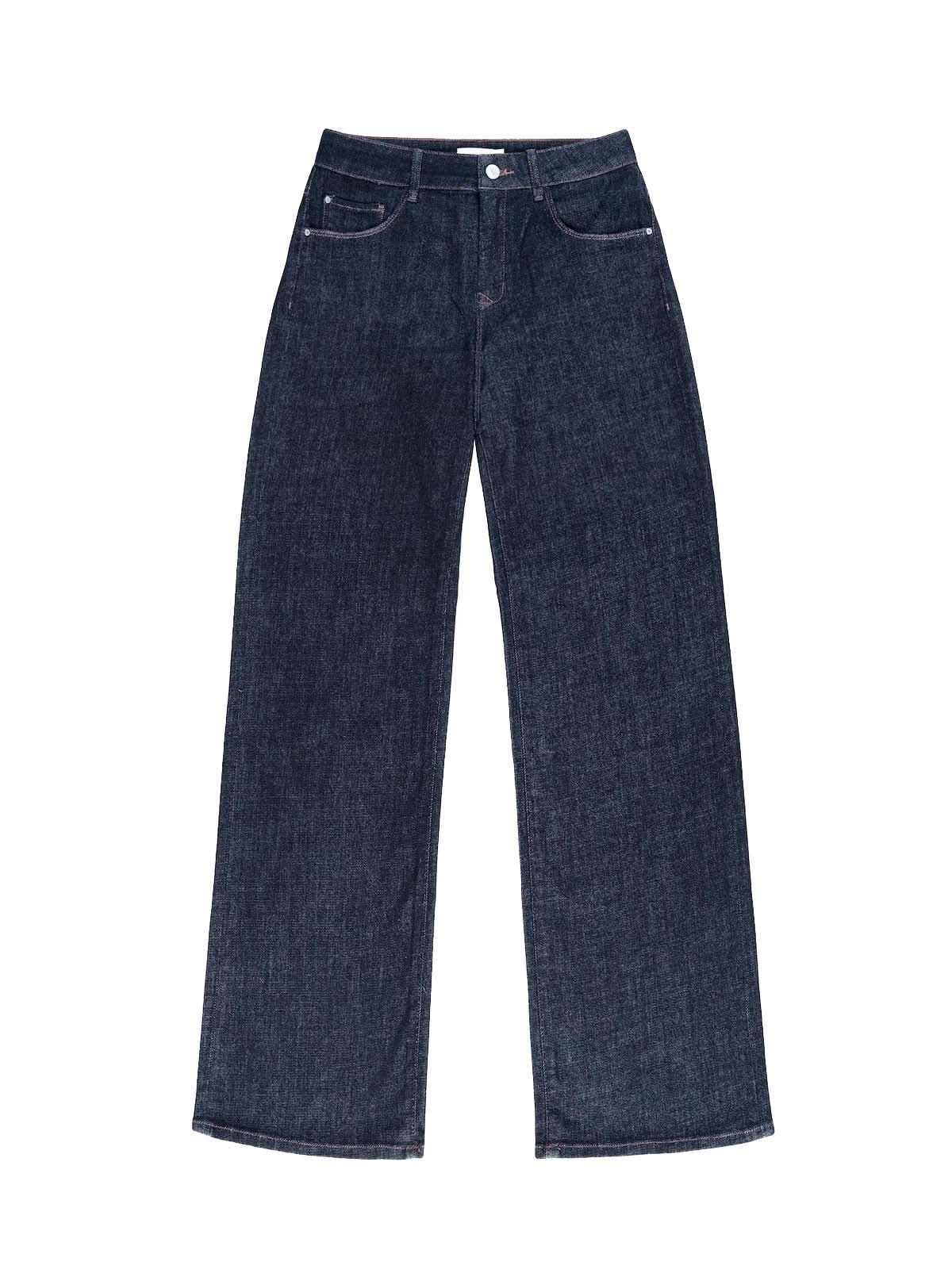 DAWN Dew Flared Soft Denim Classic Raw Blue L32