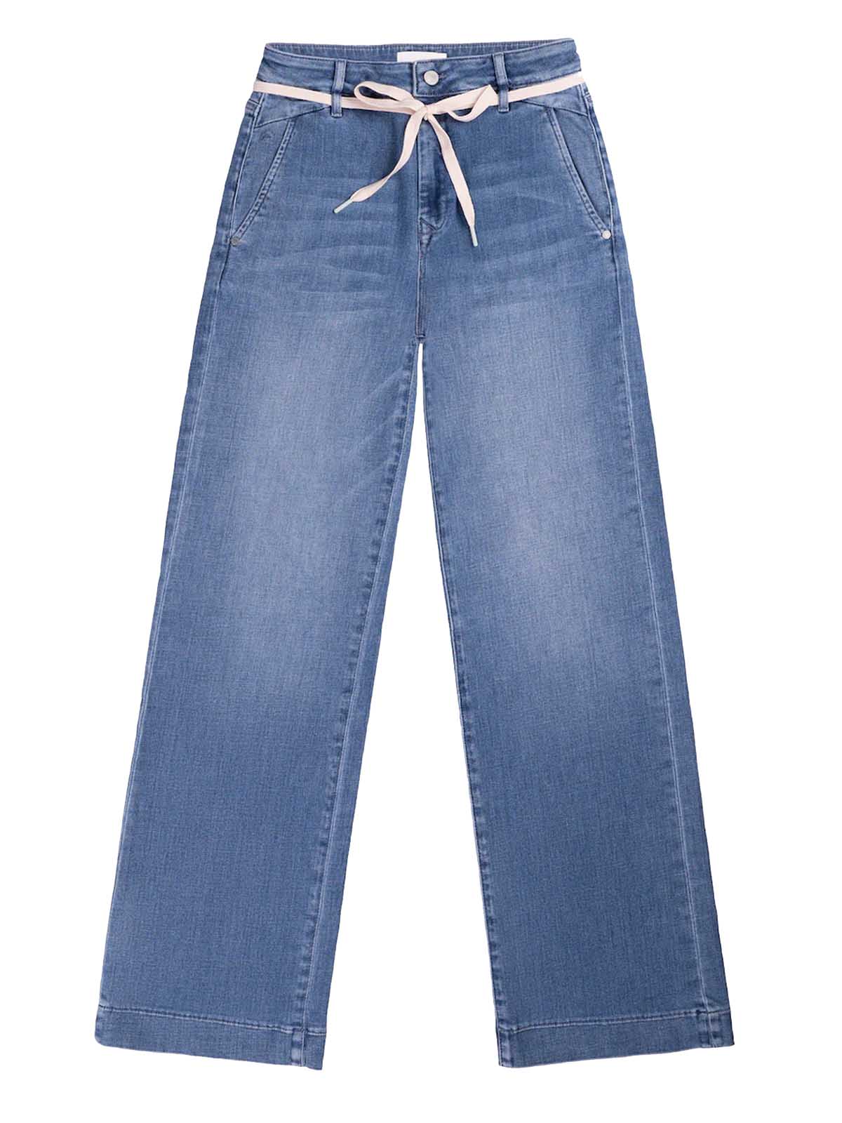 DAWN Dew Flared Soft Denim Medium Blue L32