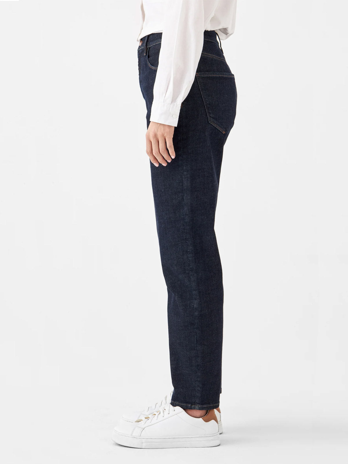 DAWN Stardust O-Shape Soft Denim Jeans Dark Indigo L28