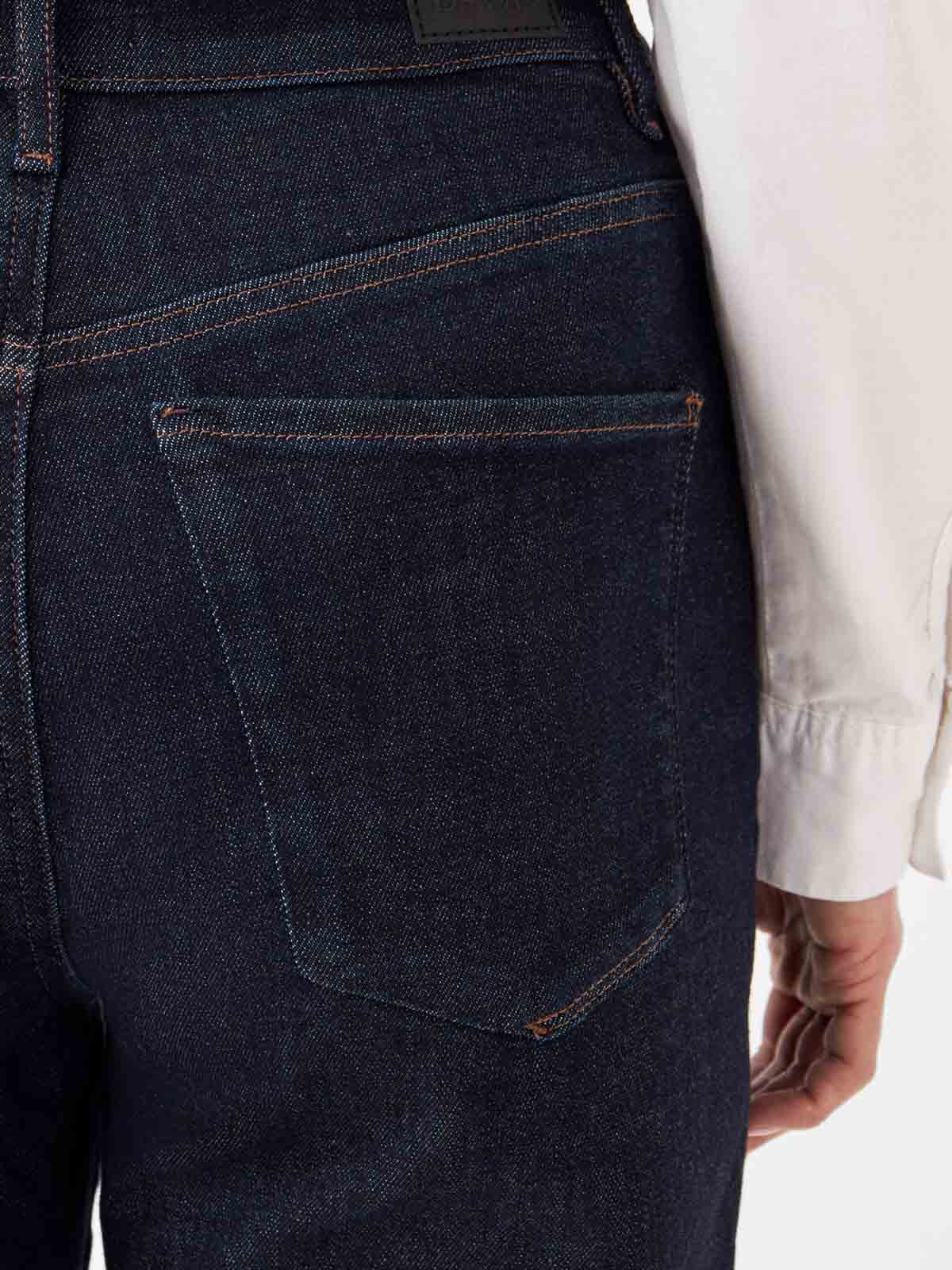 DAWN Stardust O-Shape Soft Denim Jeans Dark Indigo L28