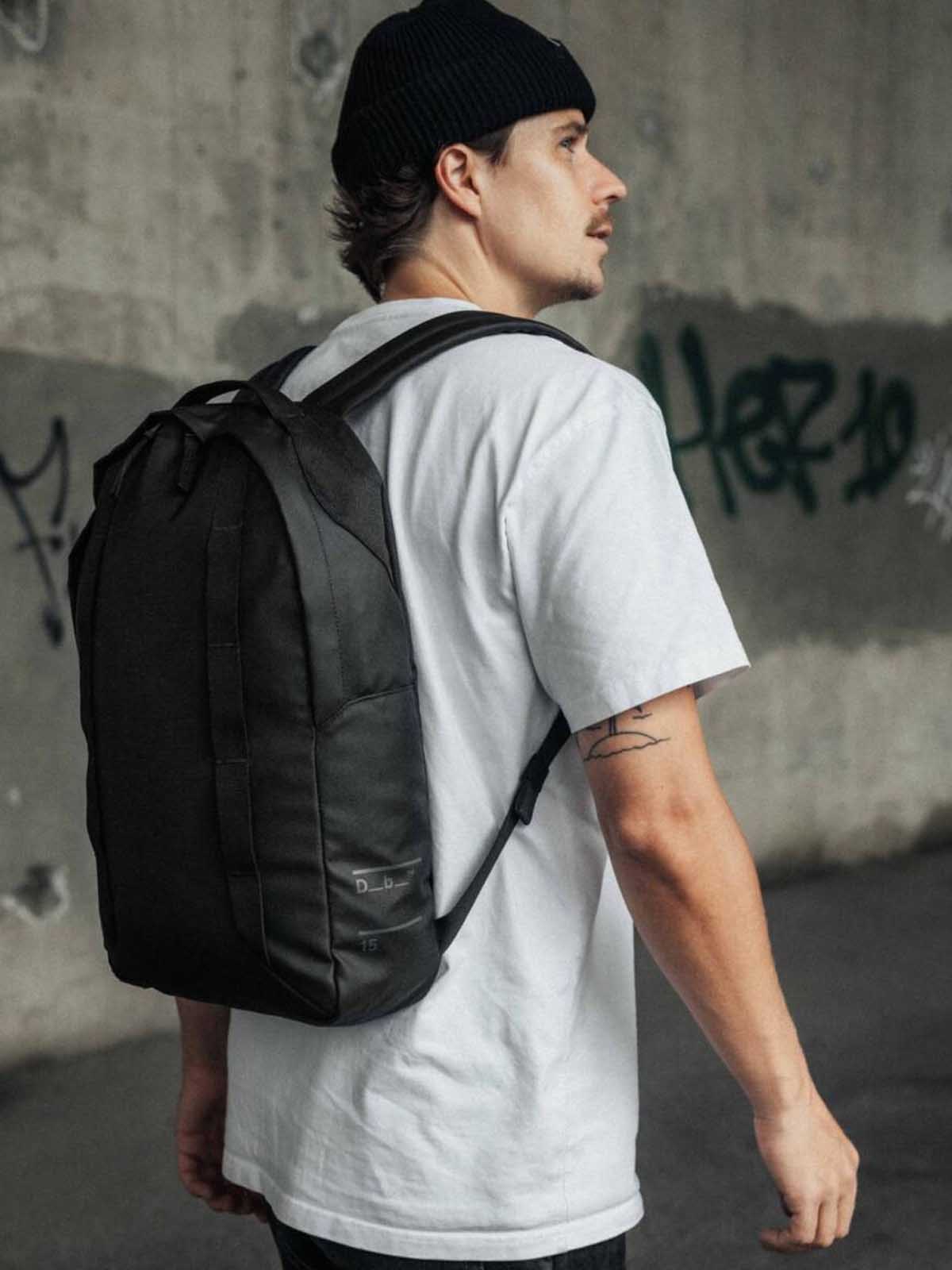 Db Skateboarding Essential Backpack Black Out