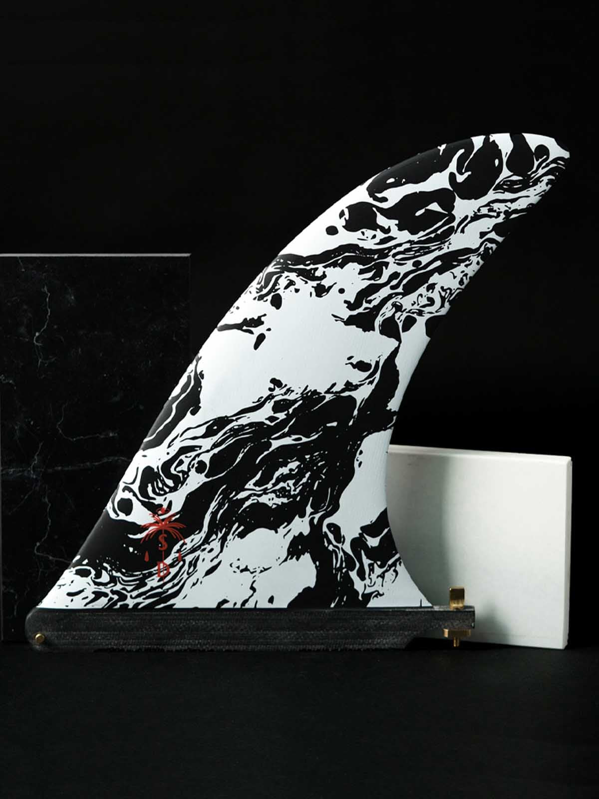 Deflow Futures Fin Self Single Fin White 9'75