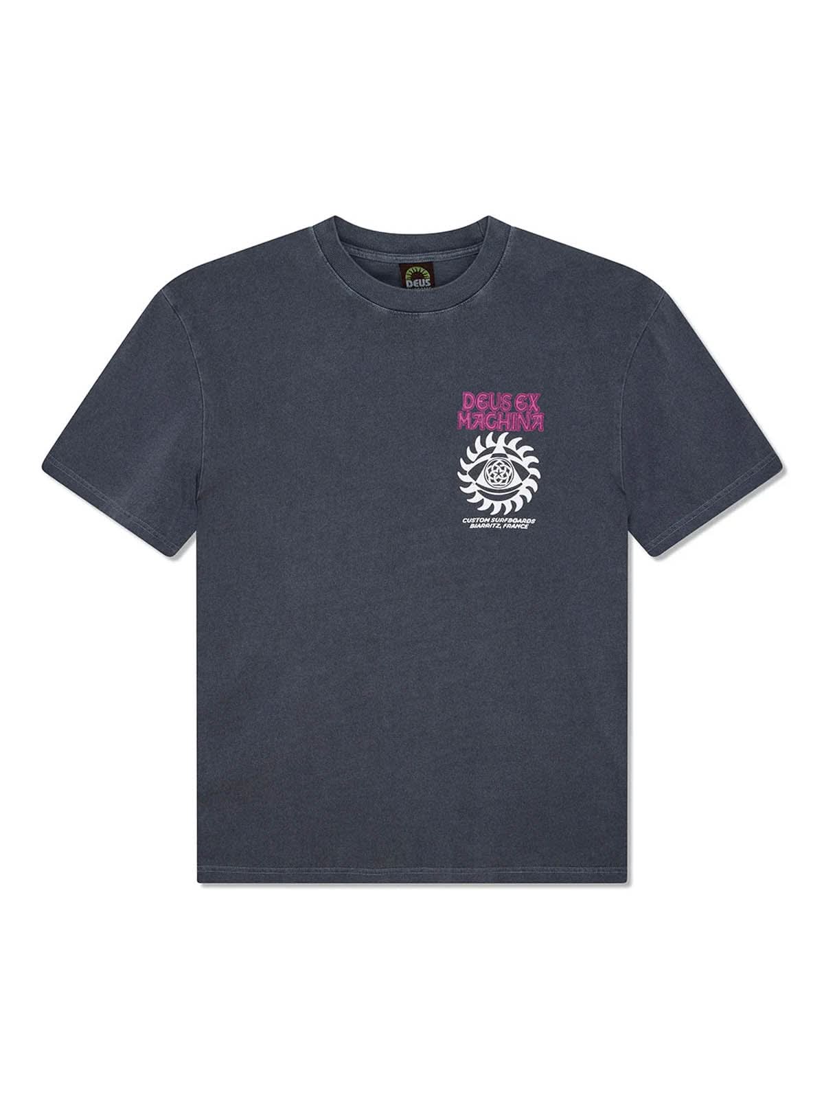 Deus Ex Machina Crank Tee Anthracite