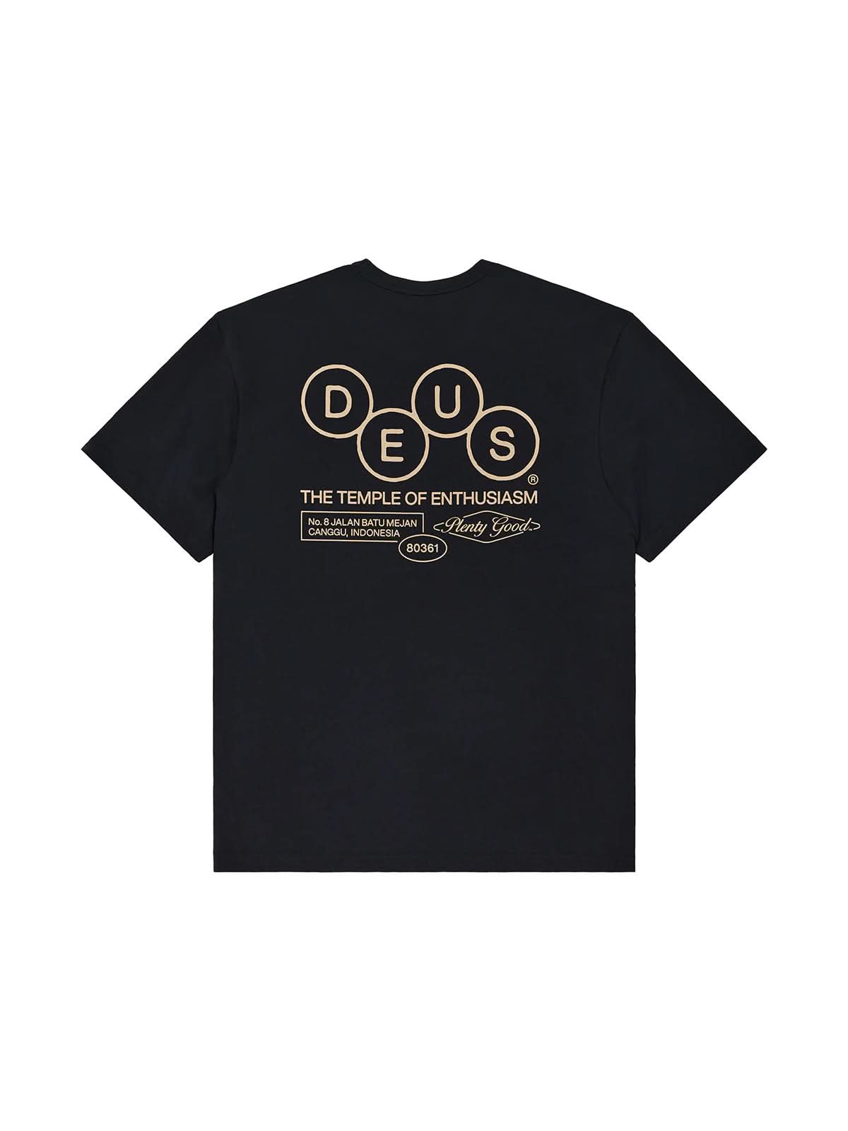 Deus Ex Machina Mechanism Tee Black