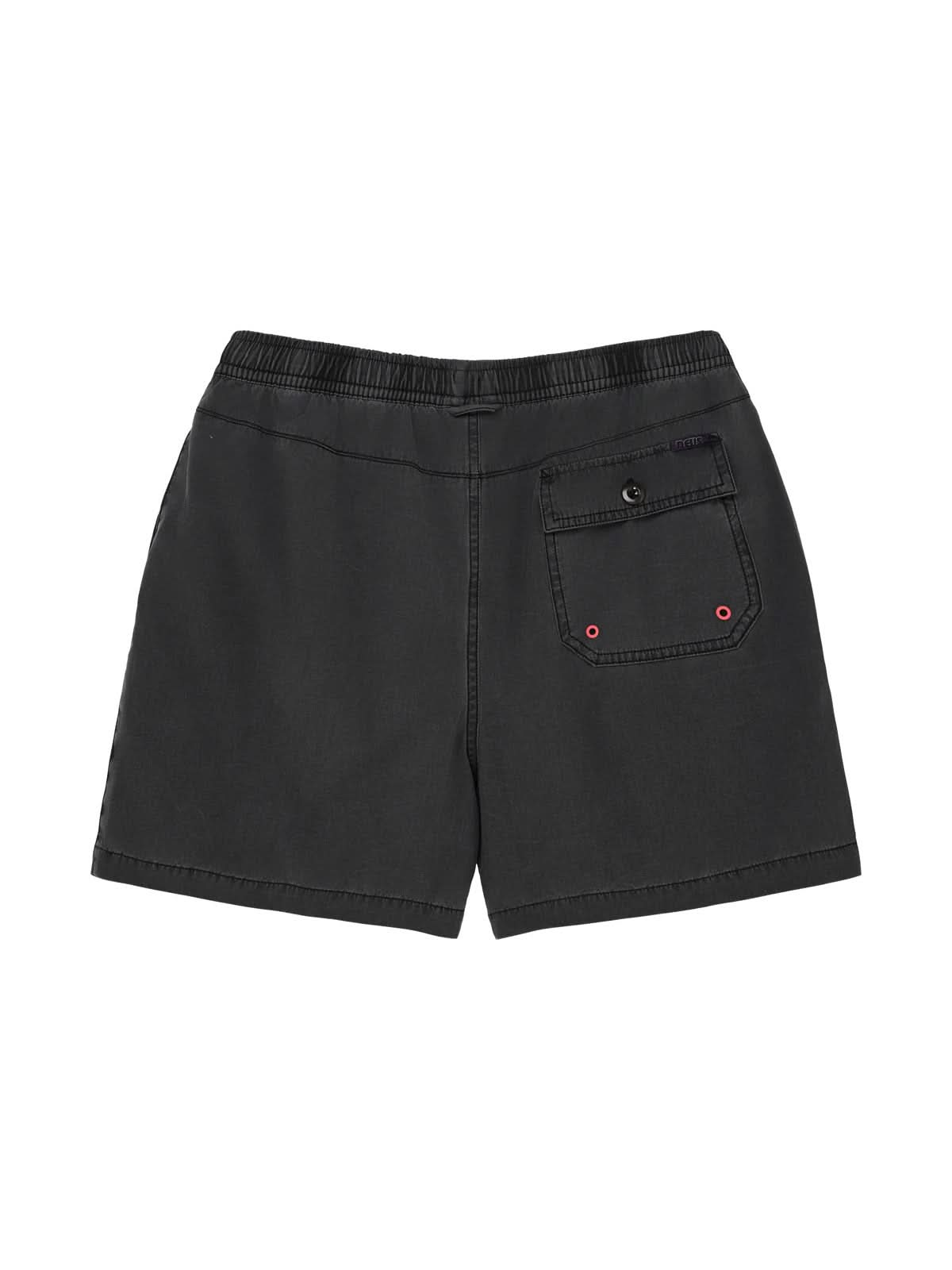 Deus Ex Machina Sandbar Garment Dyed Mesh Short Anthracite