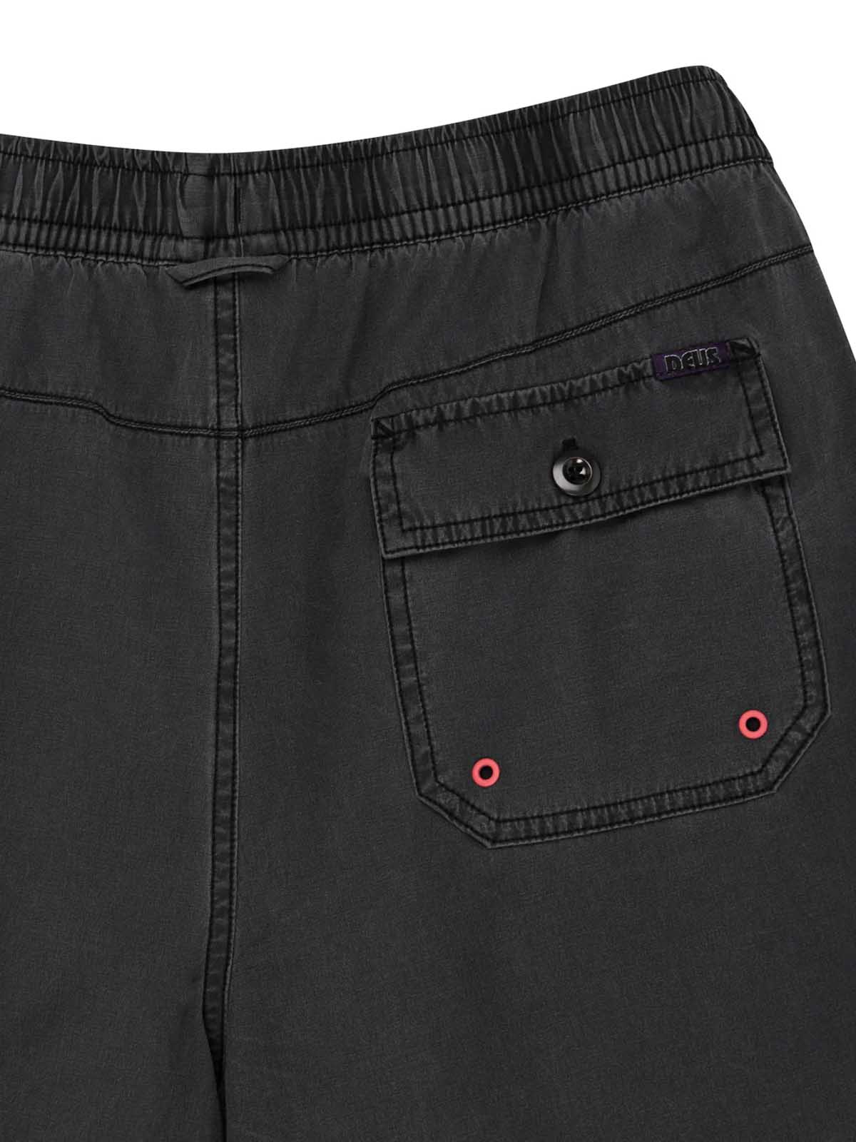 Deus Ex Machina Sandbar Garment Dyed Mesh Short Anthracite