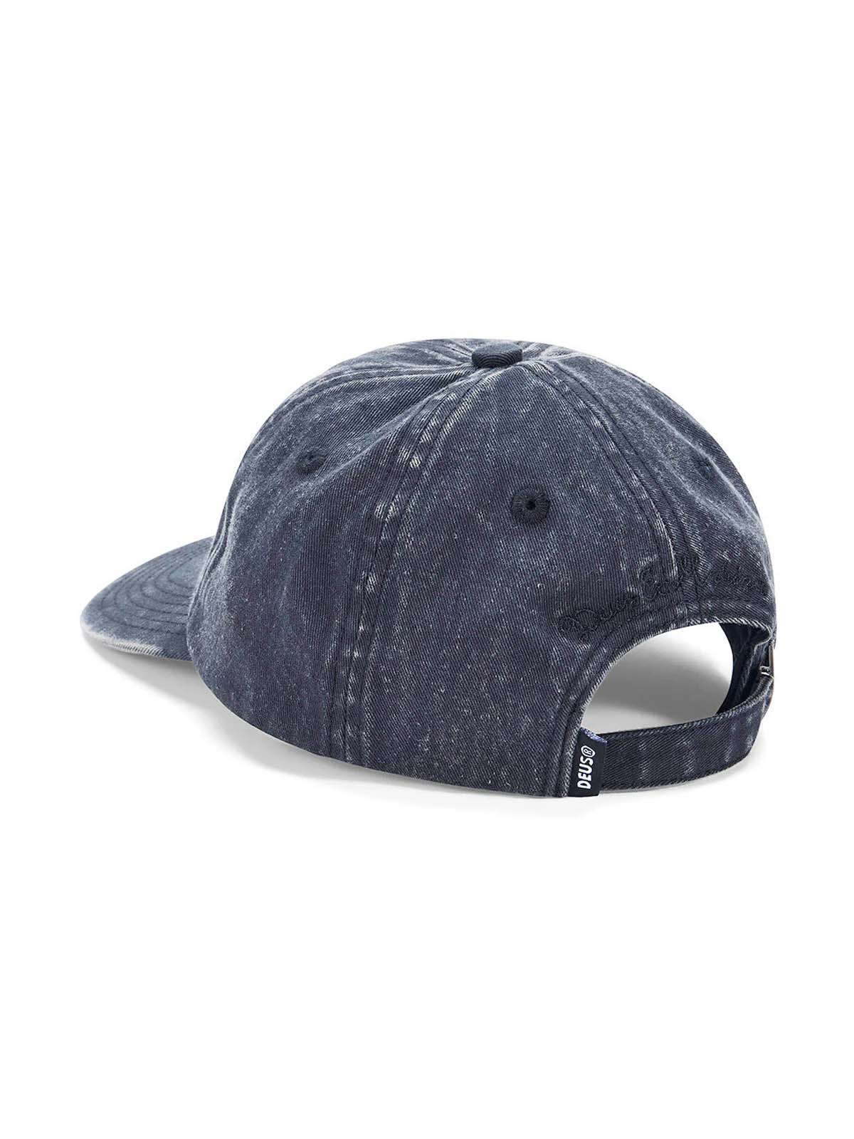 Deus Ex Machina Shield Garment Dyed Dad Cap Black