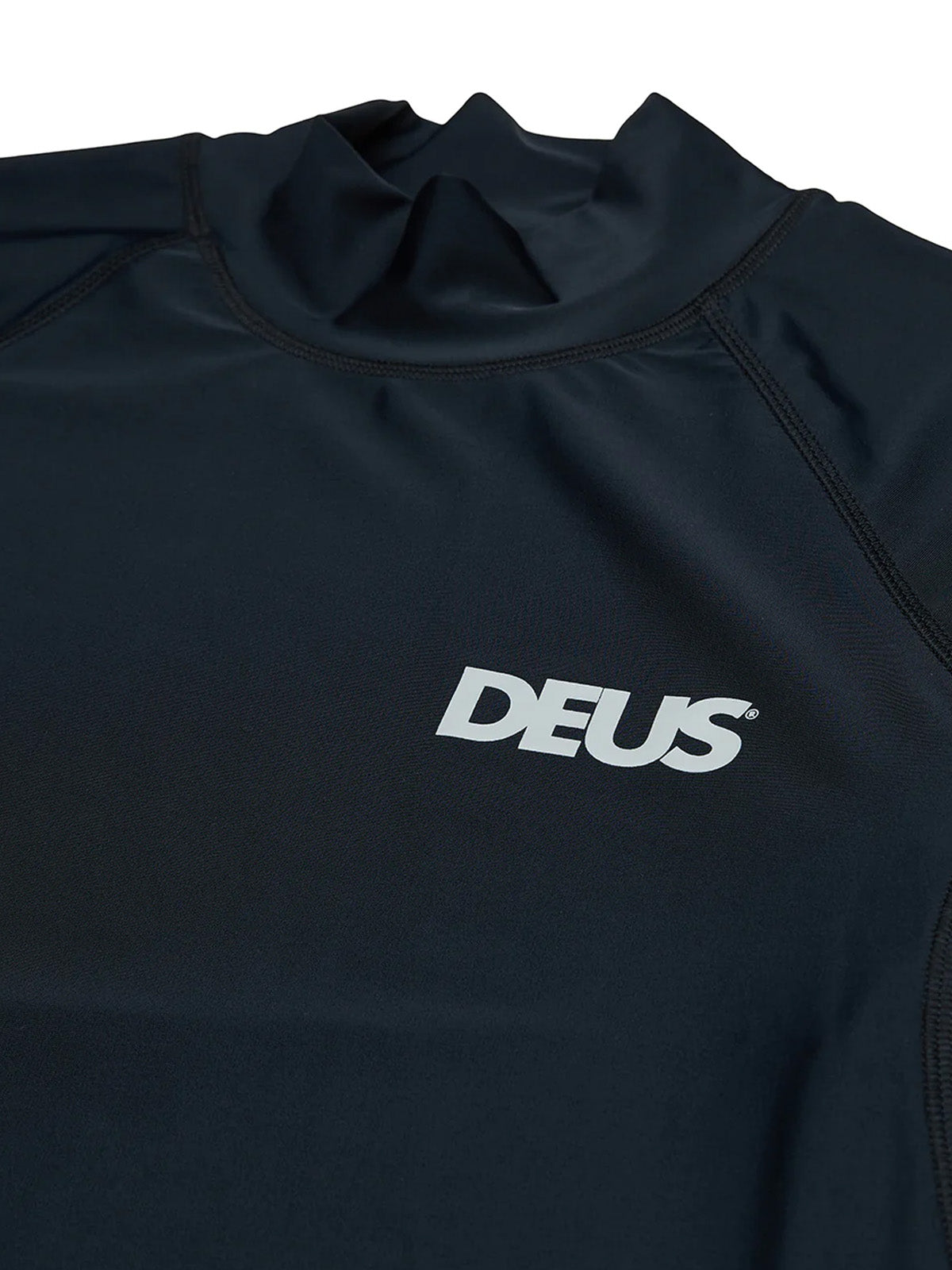 Deus Ex Machina Snake Rash Top Black
