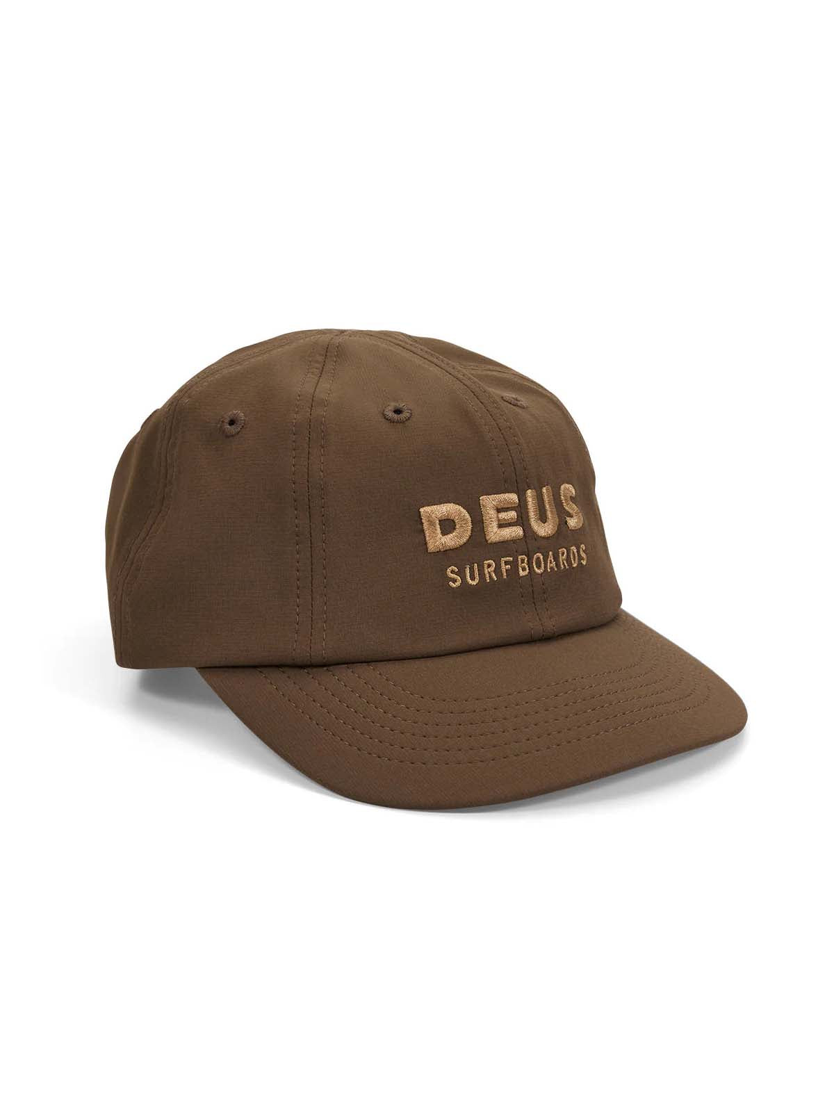 Deus Ex Machina Station 8 Panel Cap Dark Olive