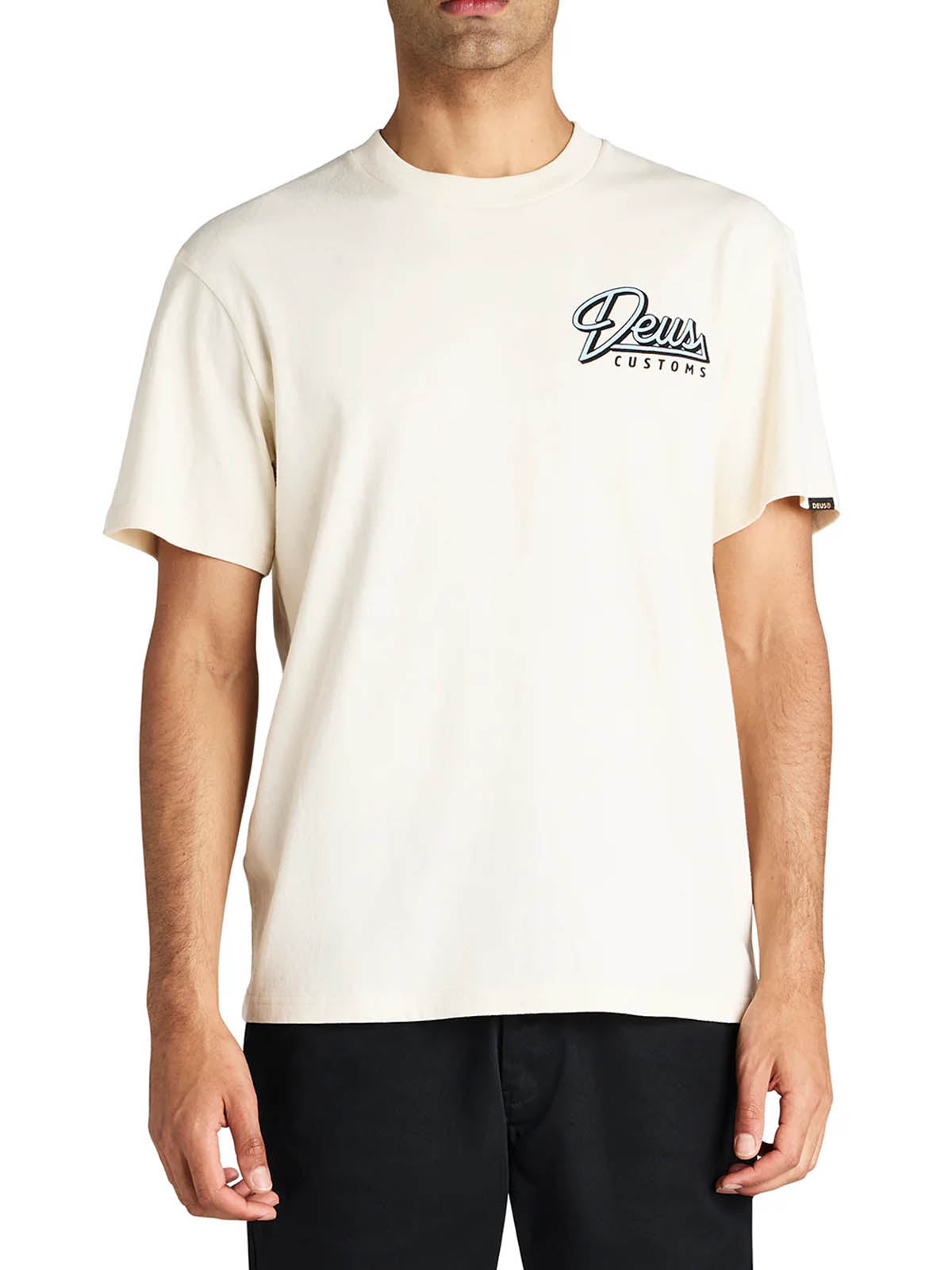 Deus Ex Machina Conduit Tee Dirty White