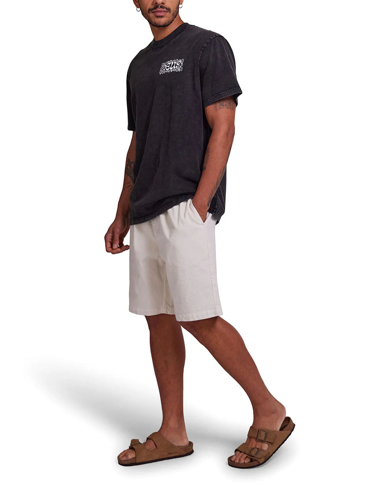 Deus Ex Machina Infinity Cord Beach Short Dirty White