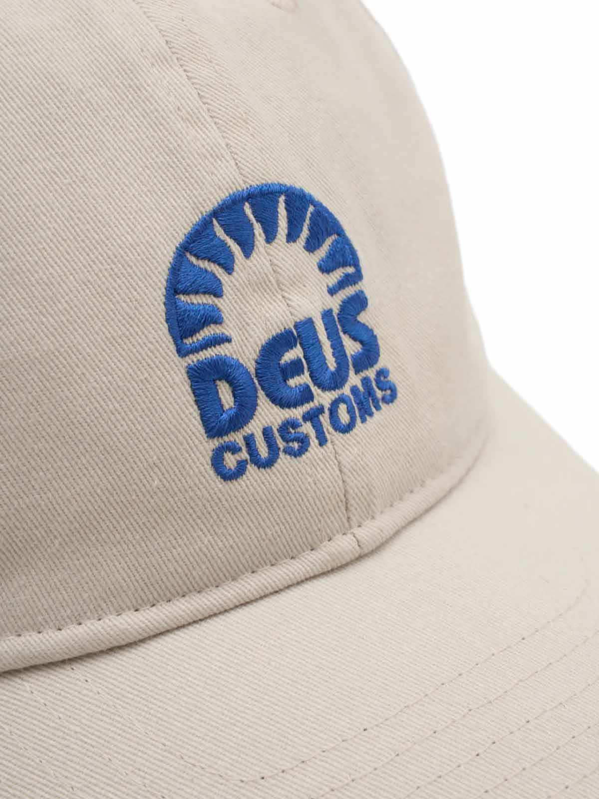 Deus Ex Machina Melodies Dad Cap Vintage White