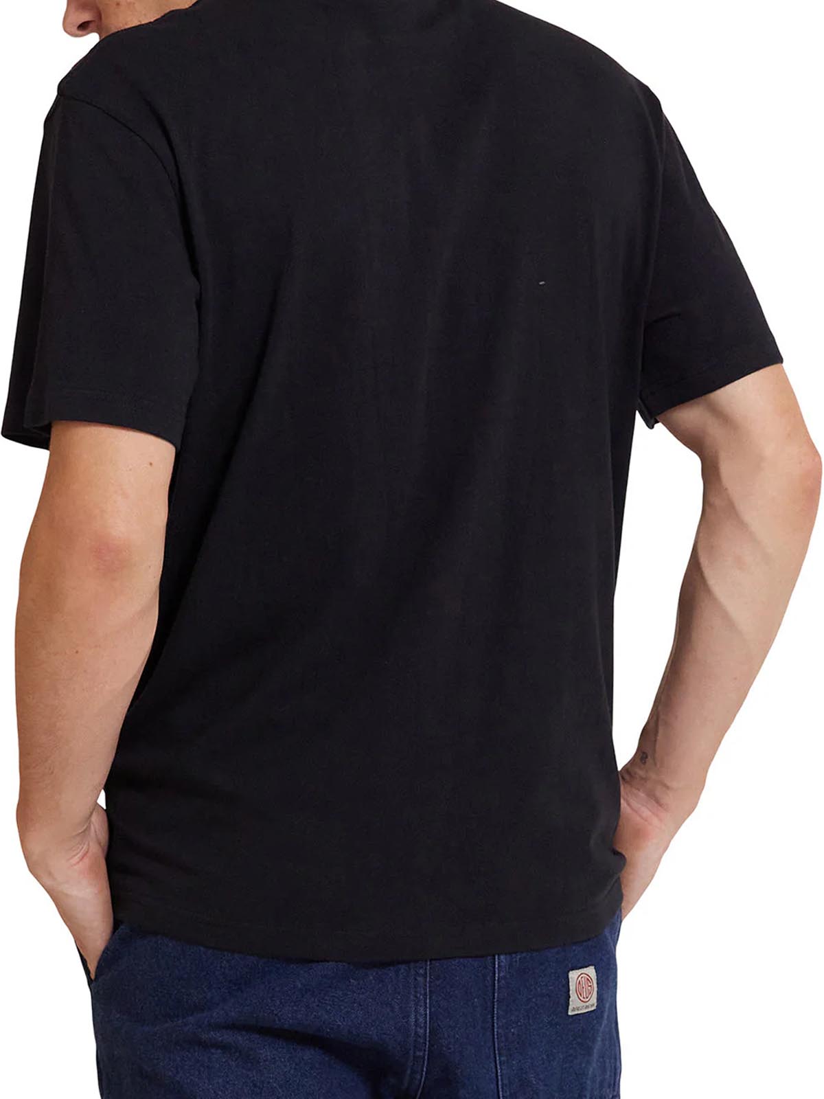 Deus Ex Machina Single Fin Tee Black
