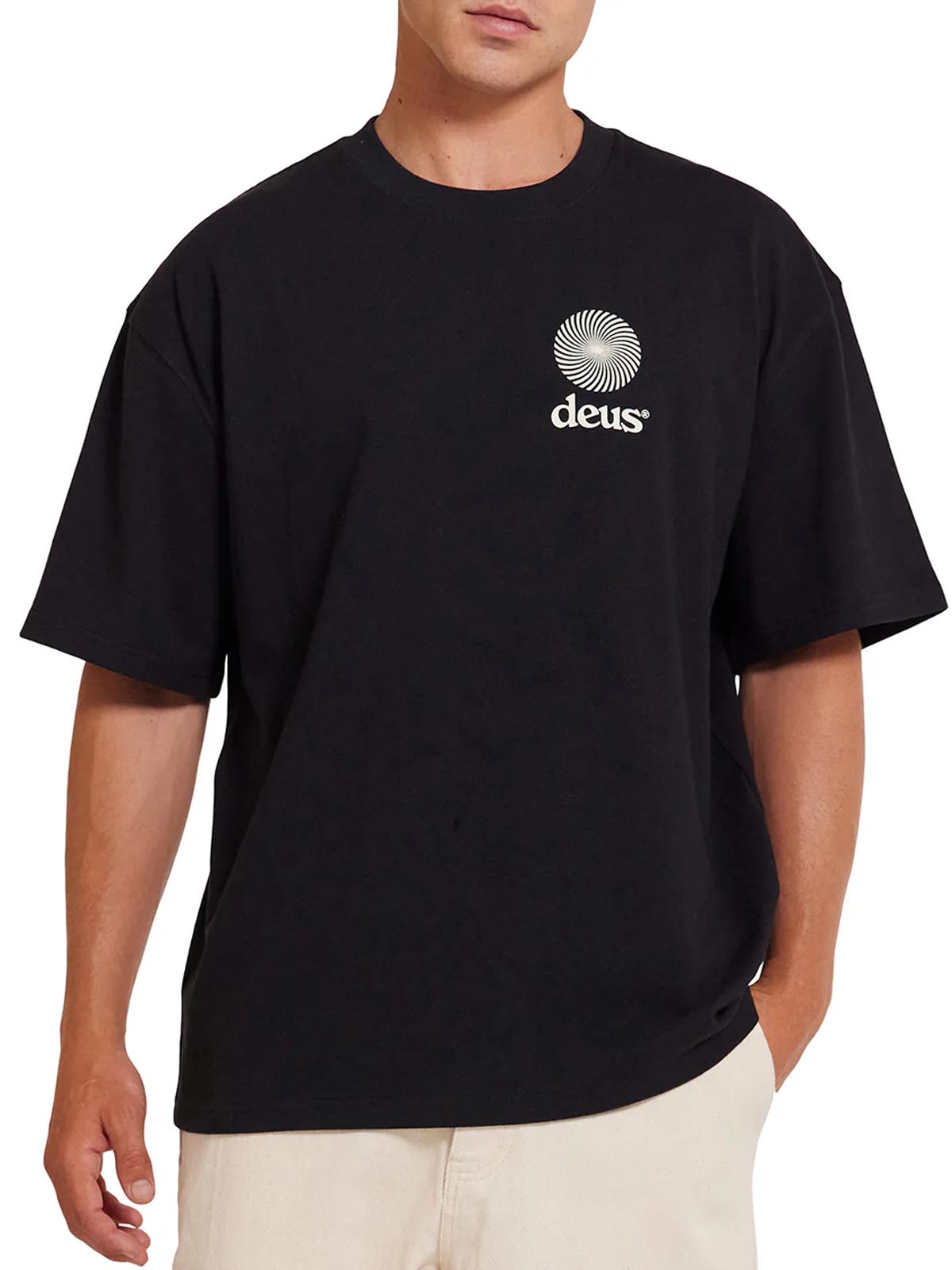 Deus Ex Machina Strata Tee Black