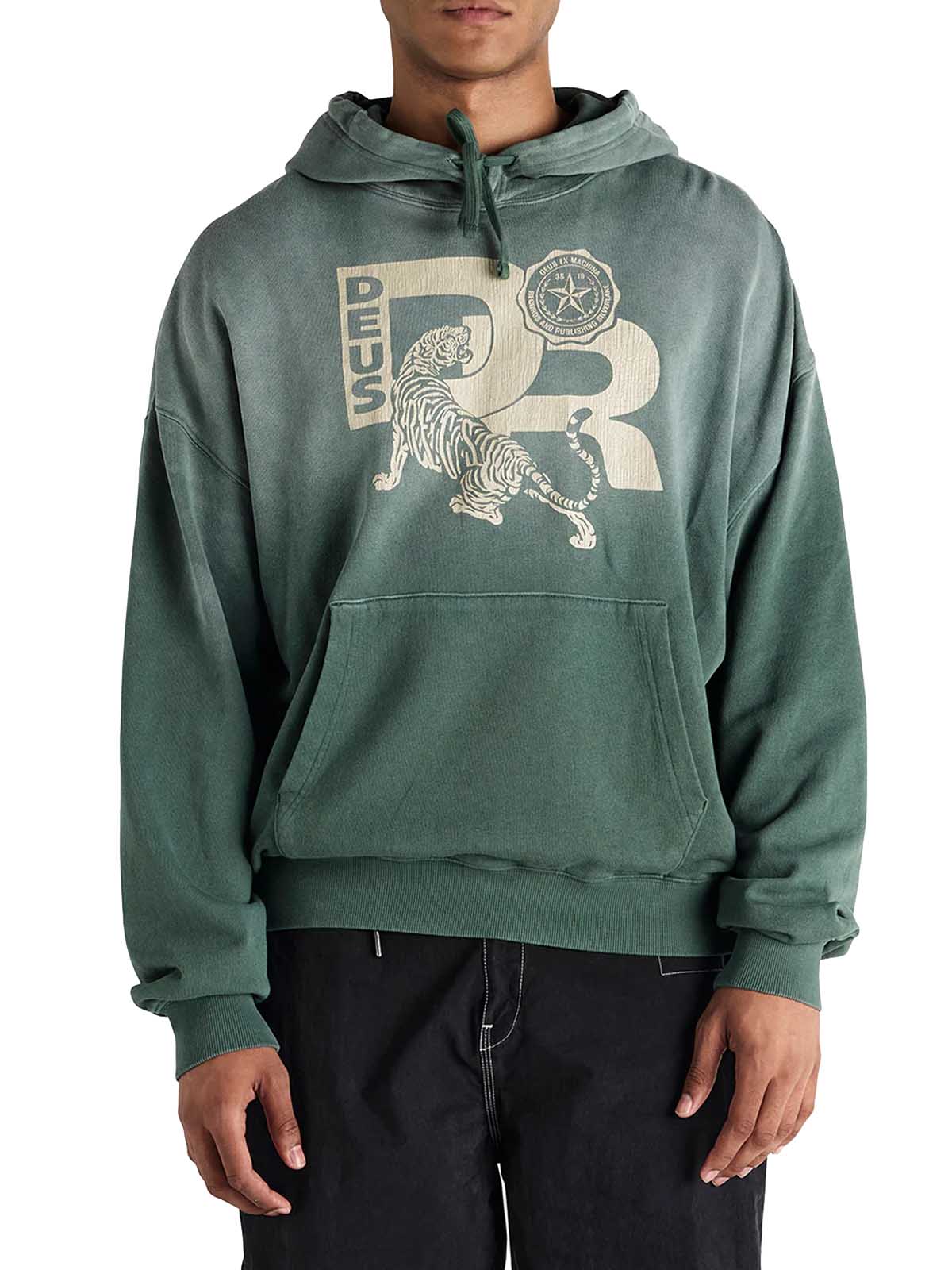 Deus Ex Machina Strong Arm Hoodie Dark Forest