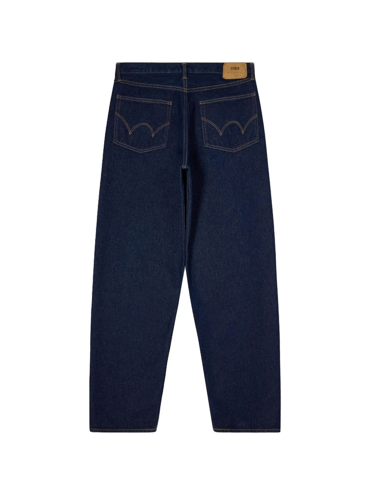 Edwin 12.5oz Kaihara Loose Fit Blue Rinsed L30