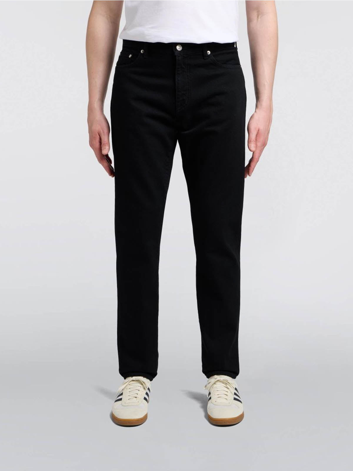 Edwin 13oz Kaihara Regular Tapered Jeans Black Unwashed L32