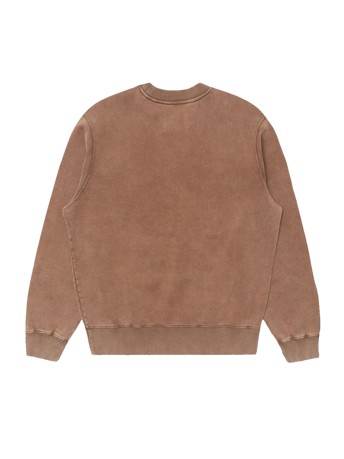 Edwin Axiom Crew Sweat Brown Marble Fade Out
