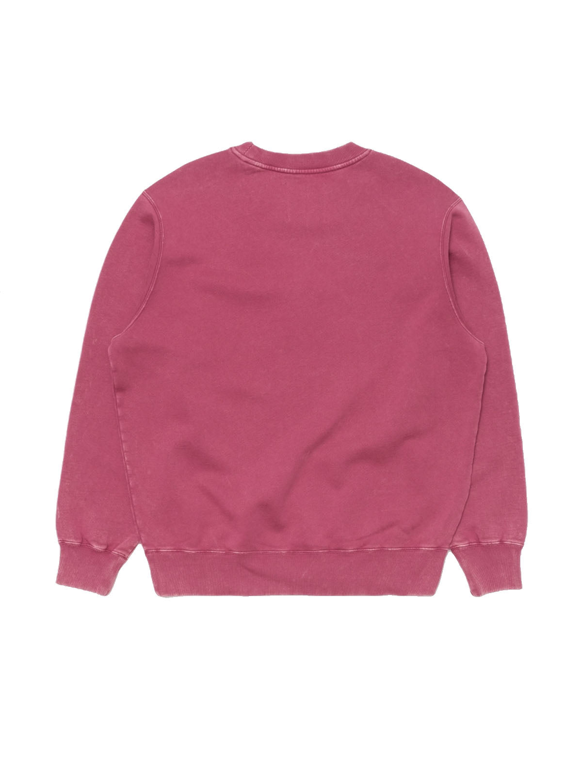 Edwin Axiom Crew Sweat Red Plum Marble Fade Out