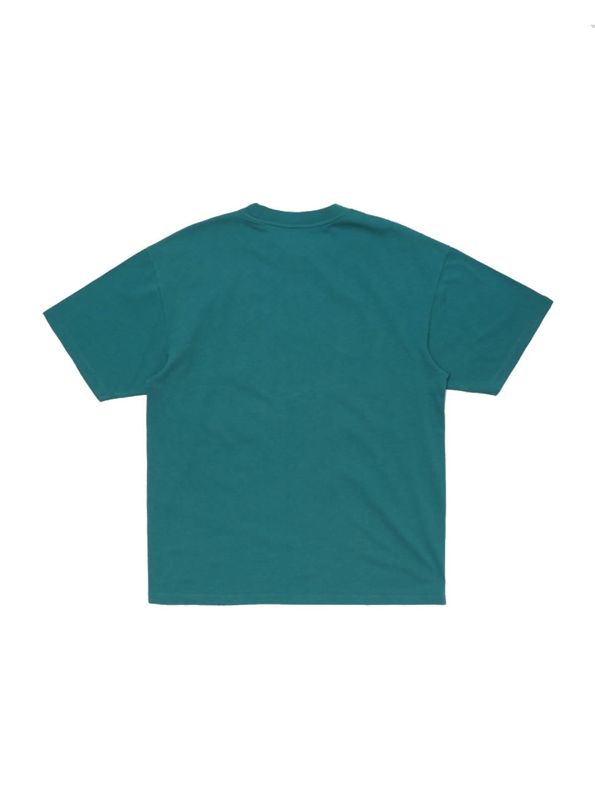 Edwin Charmer Chest T-Shirt Mediterranea