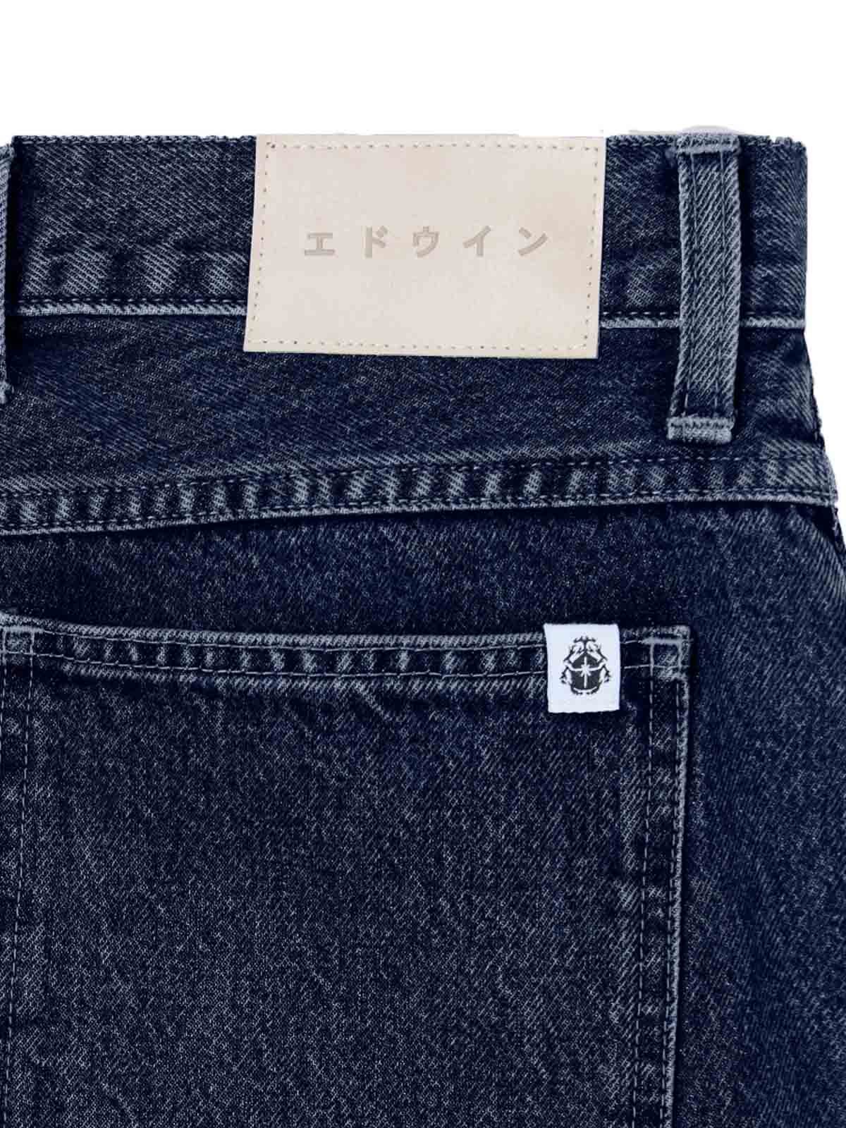 Edwin Matrix Pant Blue Dark Marble Wash L30